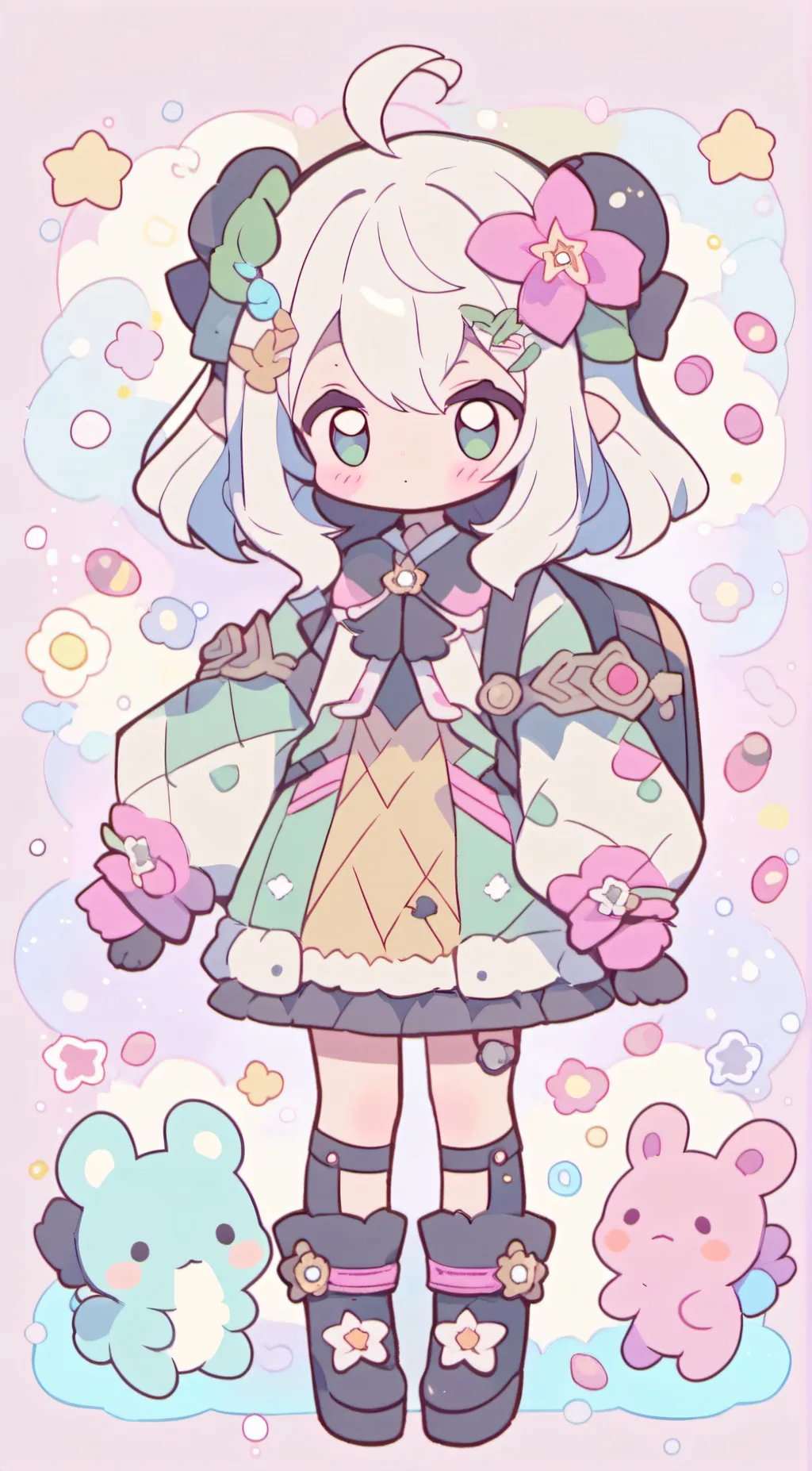 ai character: Zuzana  background