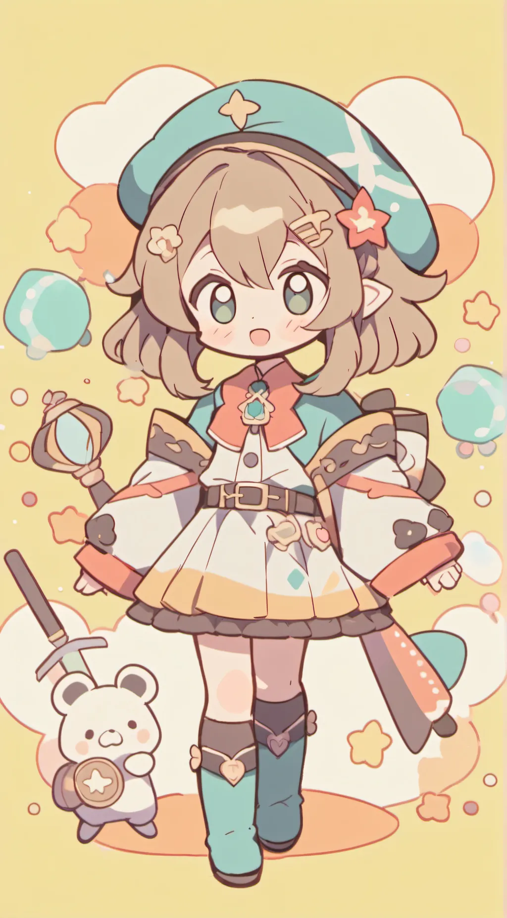 ai character: Moxie background