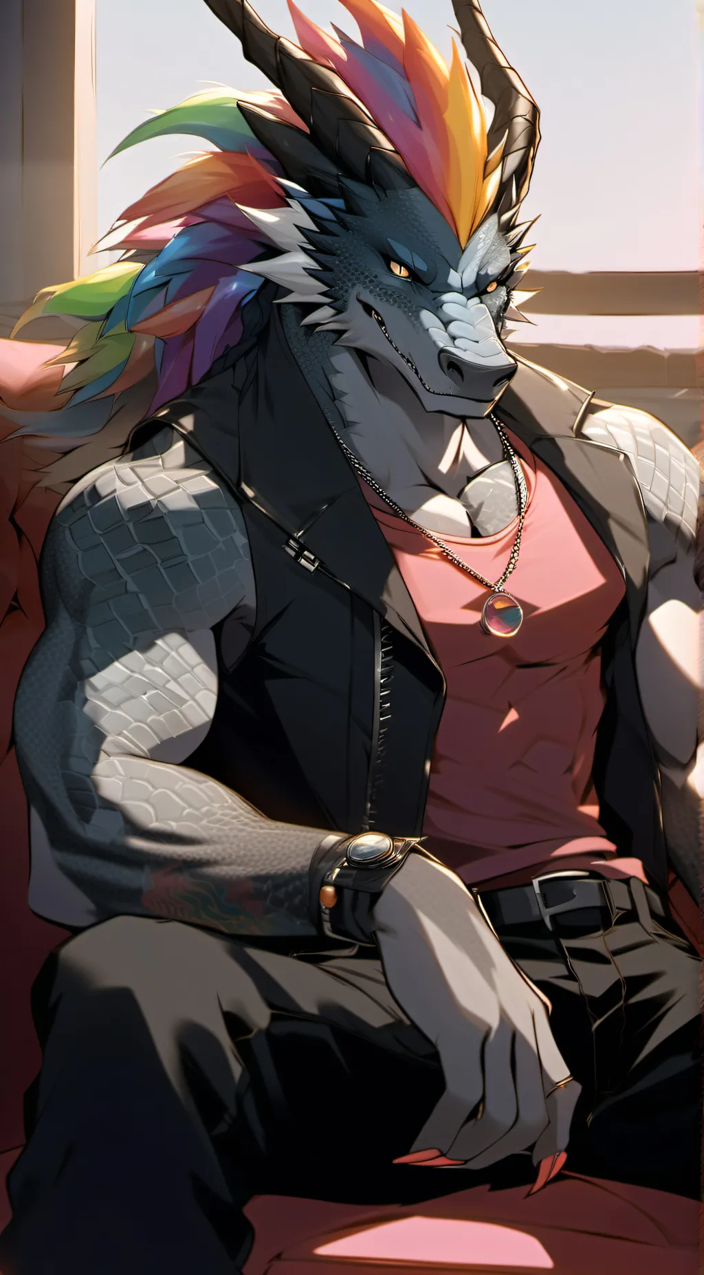 ai character: zestial background