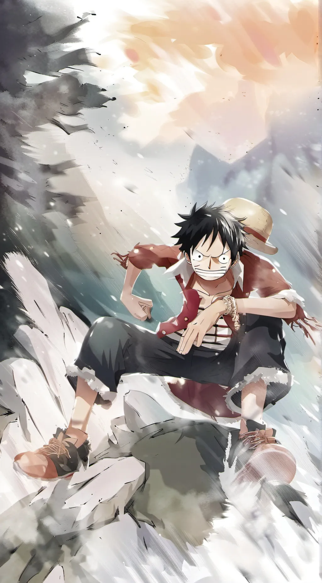 ai character: straw hat crew background