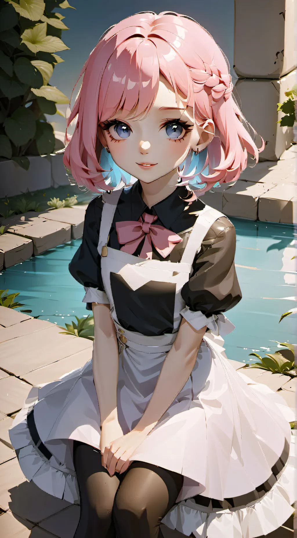 ai character: KC  background