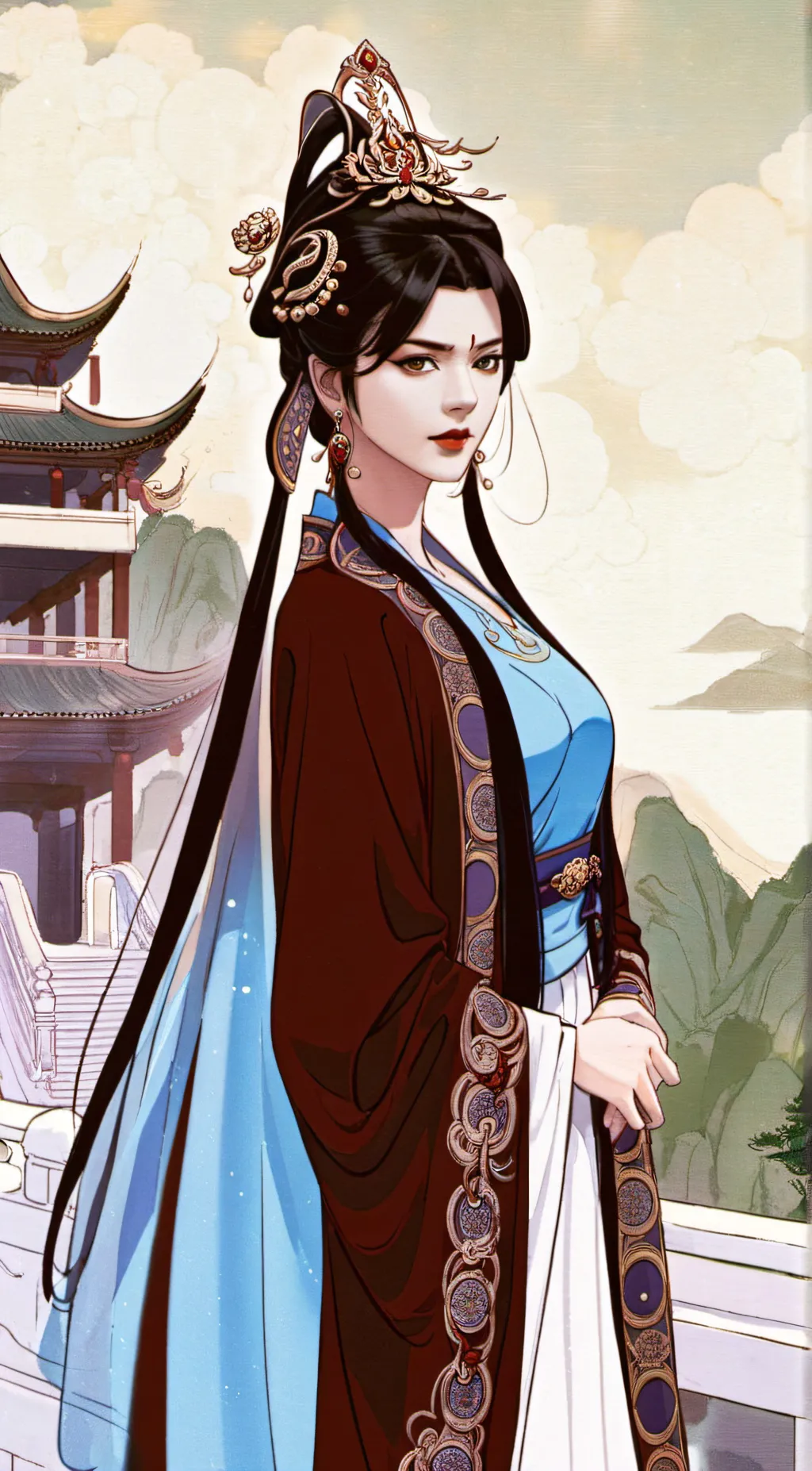 ai character: Lyra background
