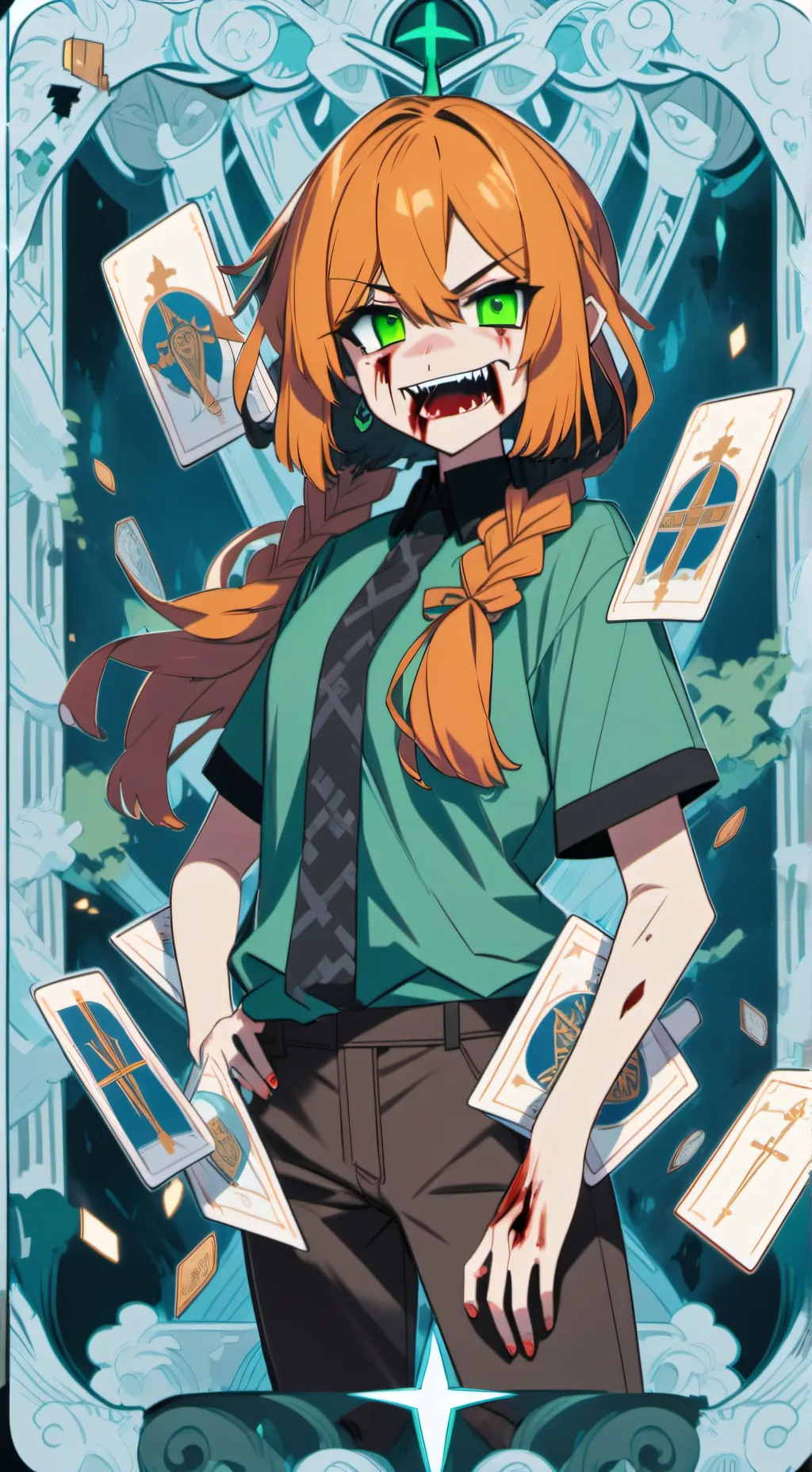 ai character: Massive Alex background