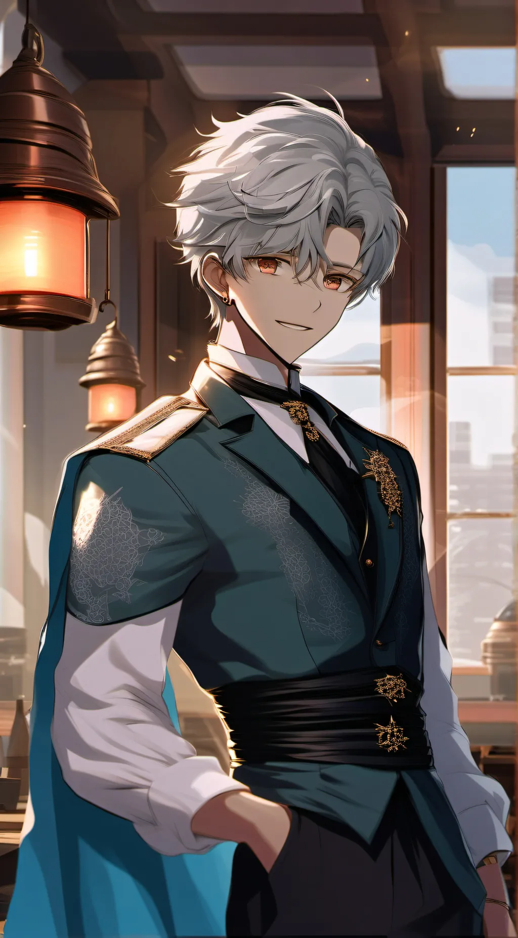 ai character: Edward background