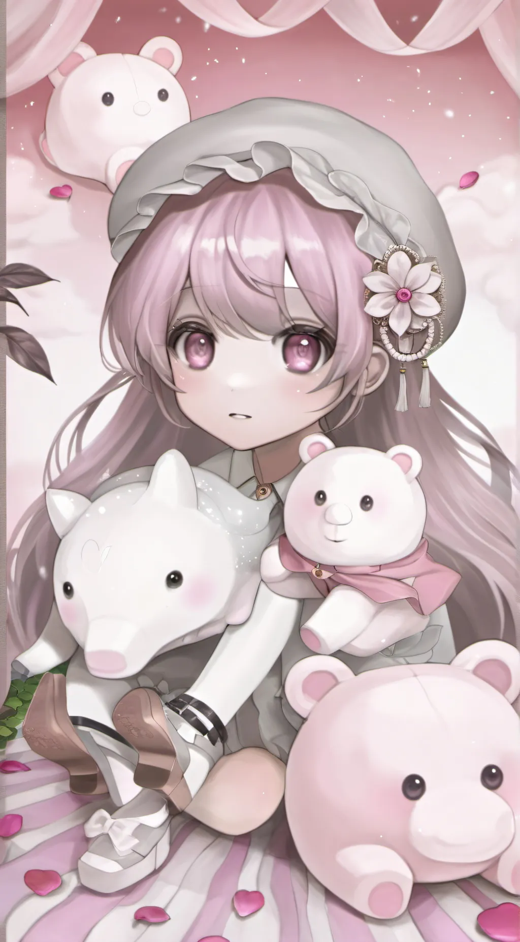 ai character: Ashley background