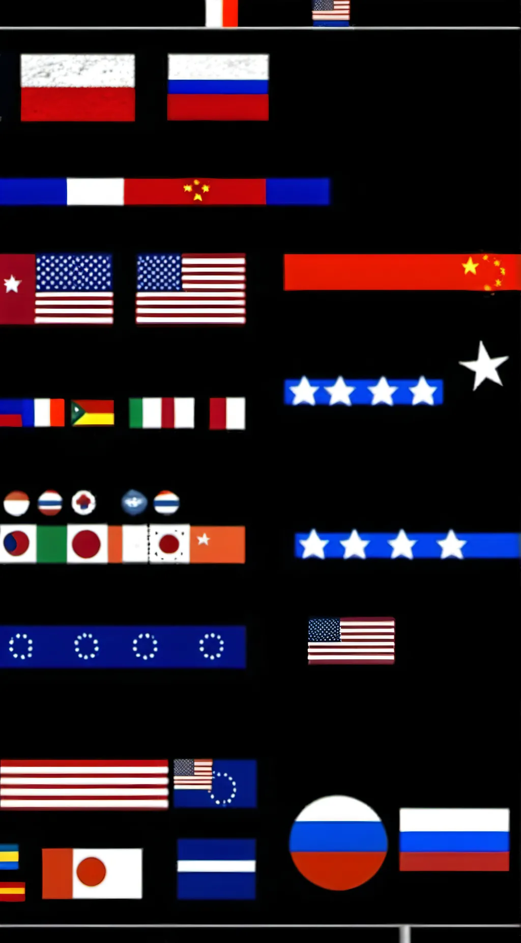ai character: Country balls background