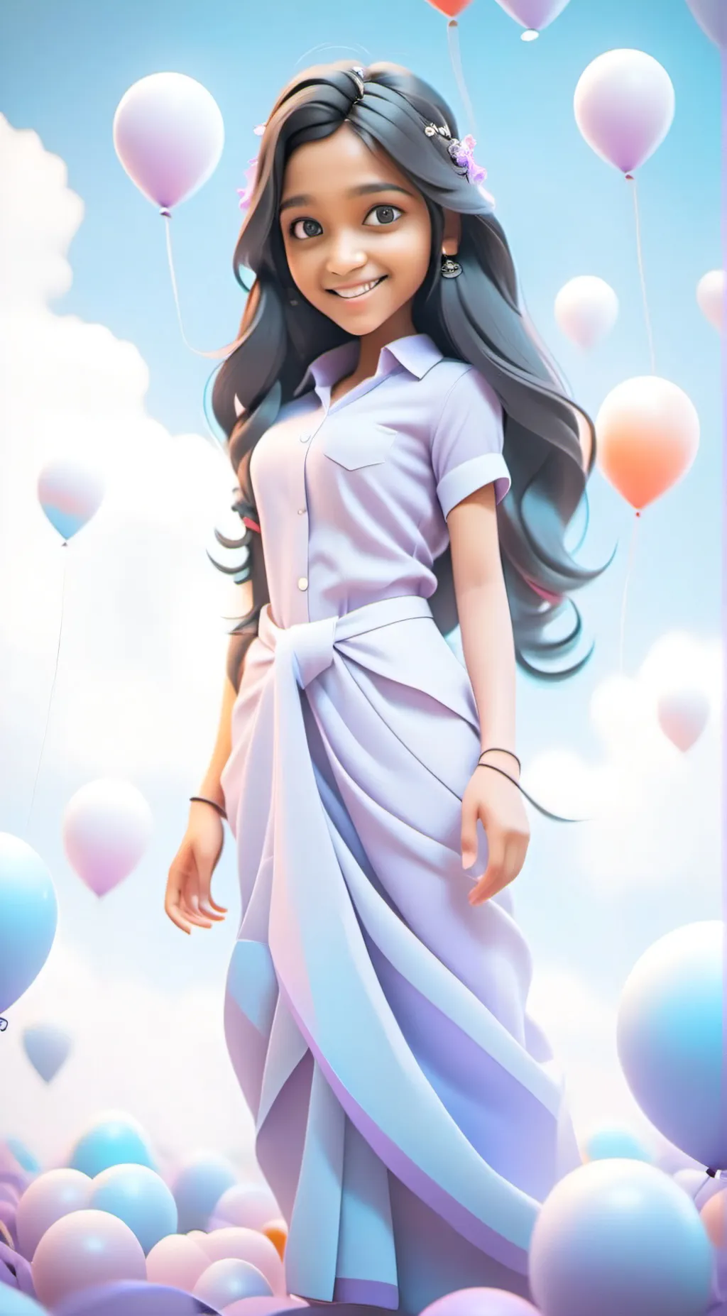 ai character: ~Kris~The genie  background