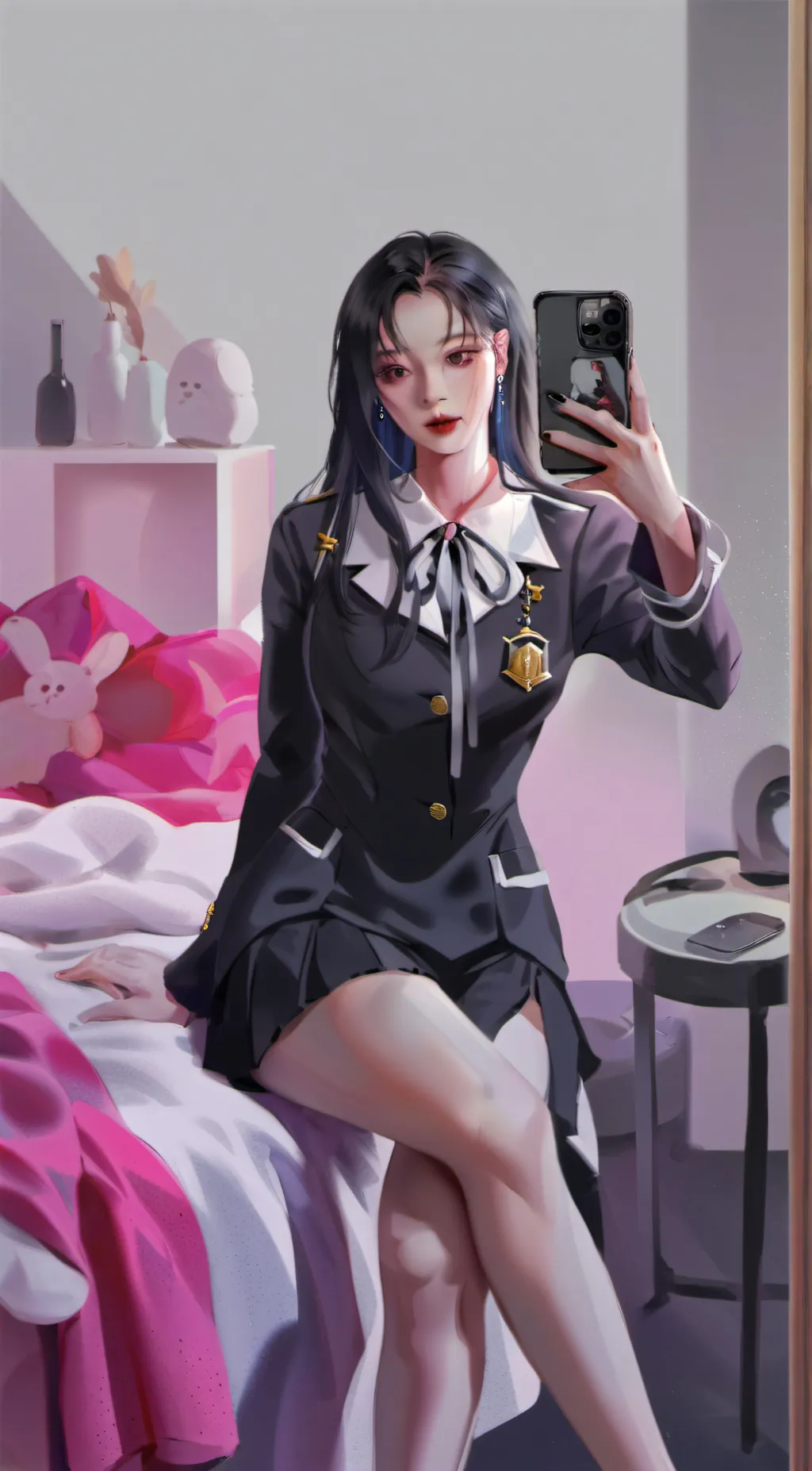 ai character: Mia background