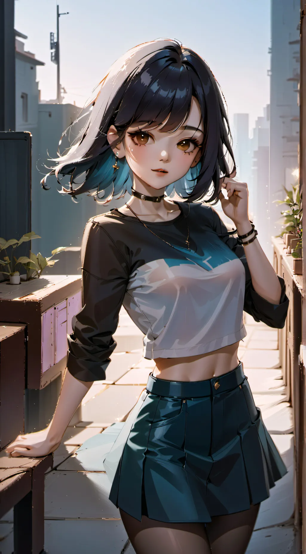 ai character: Jea  background