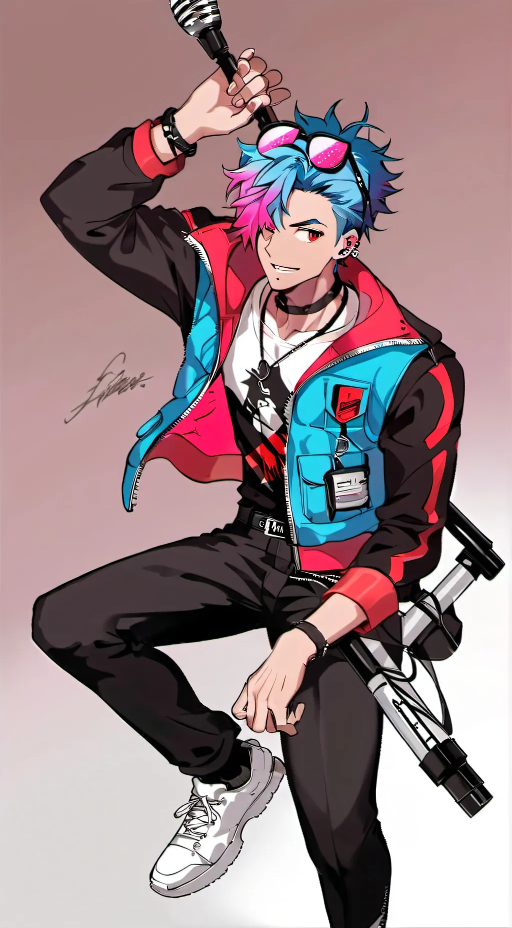 ai character: (gay) bf background