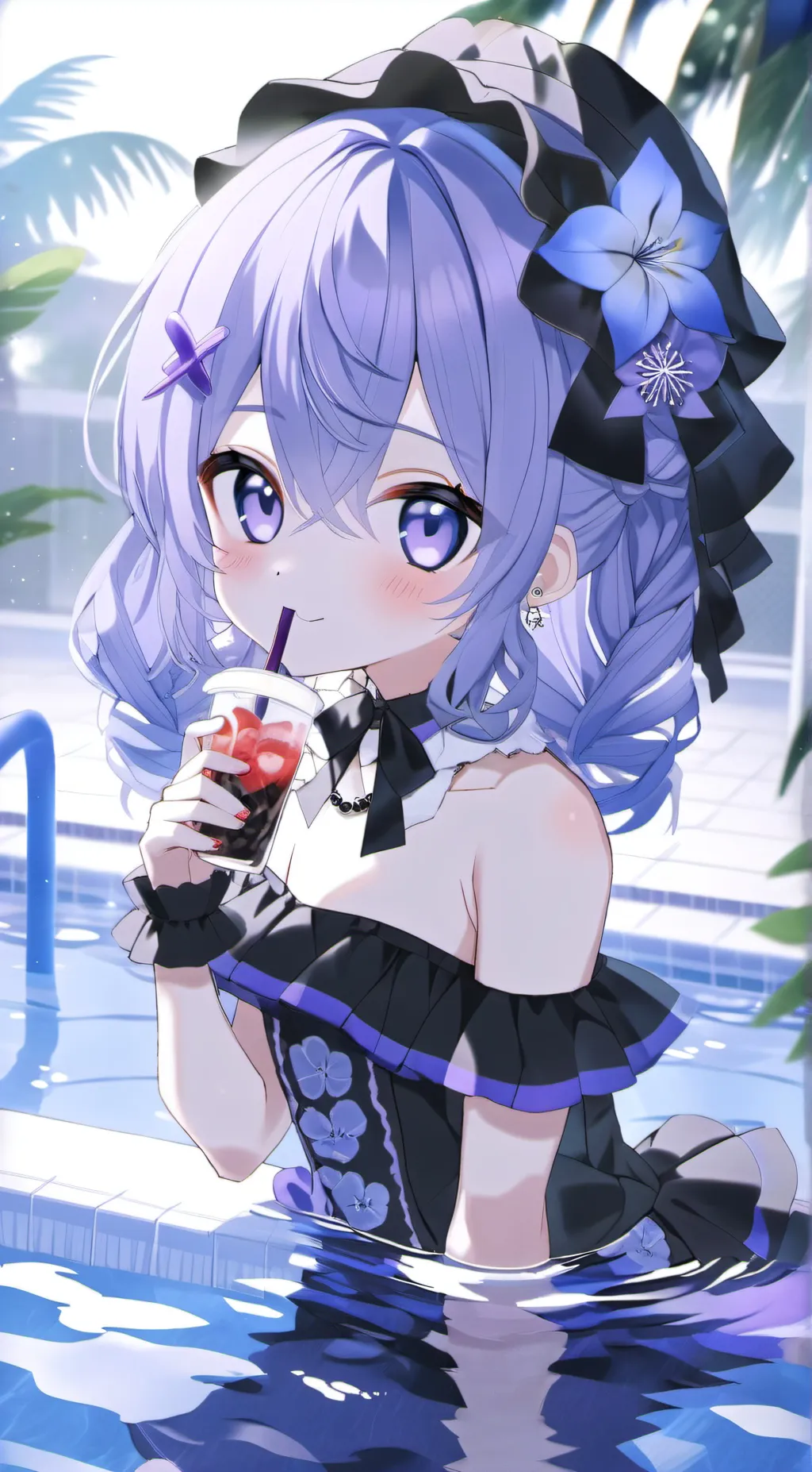 ai character: midnight  background
