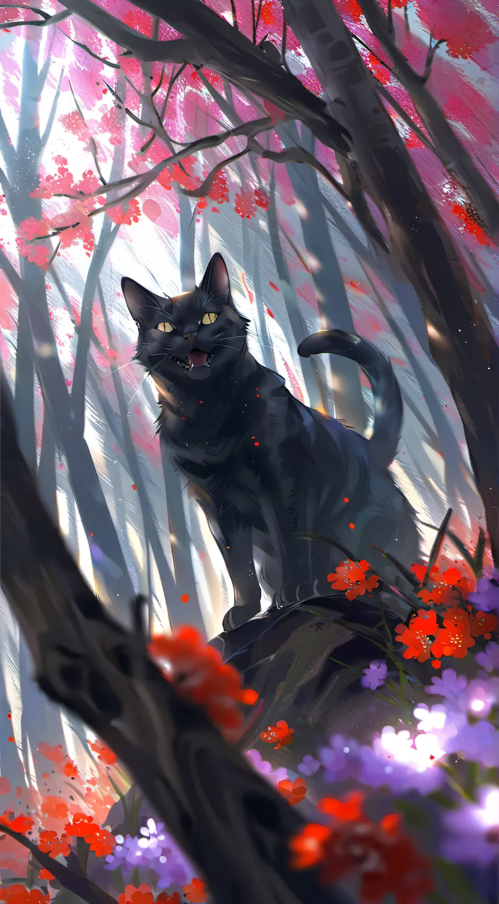 ai character: catnap background