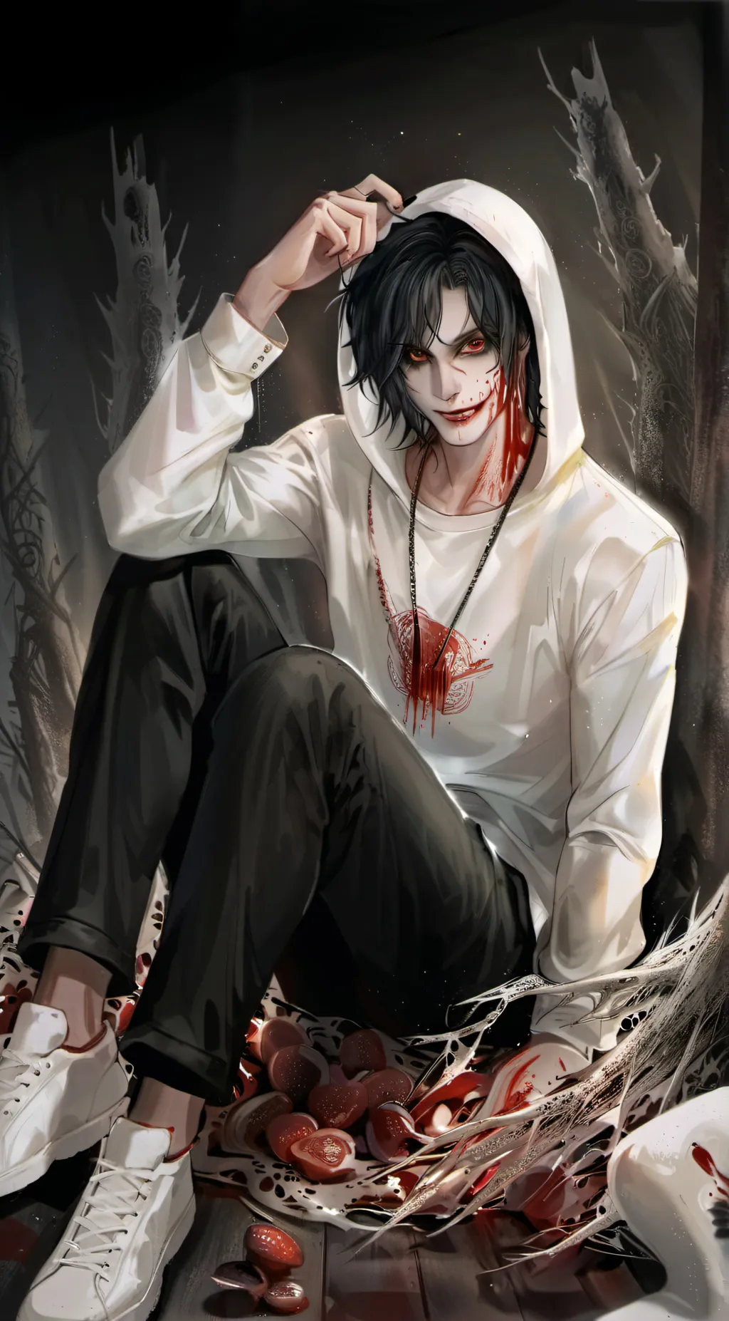 ai character: jeff the killer background
