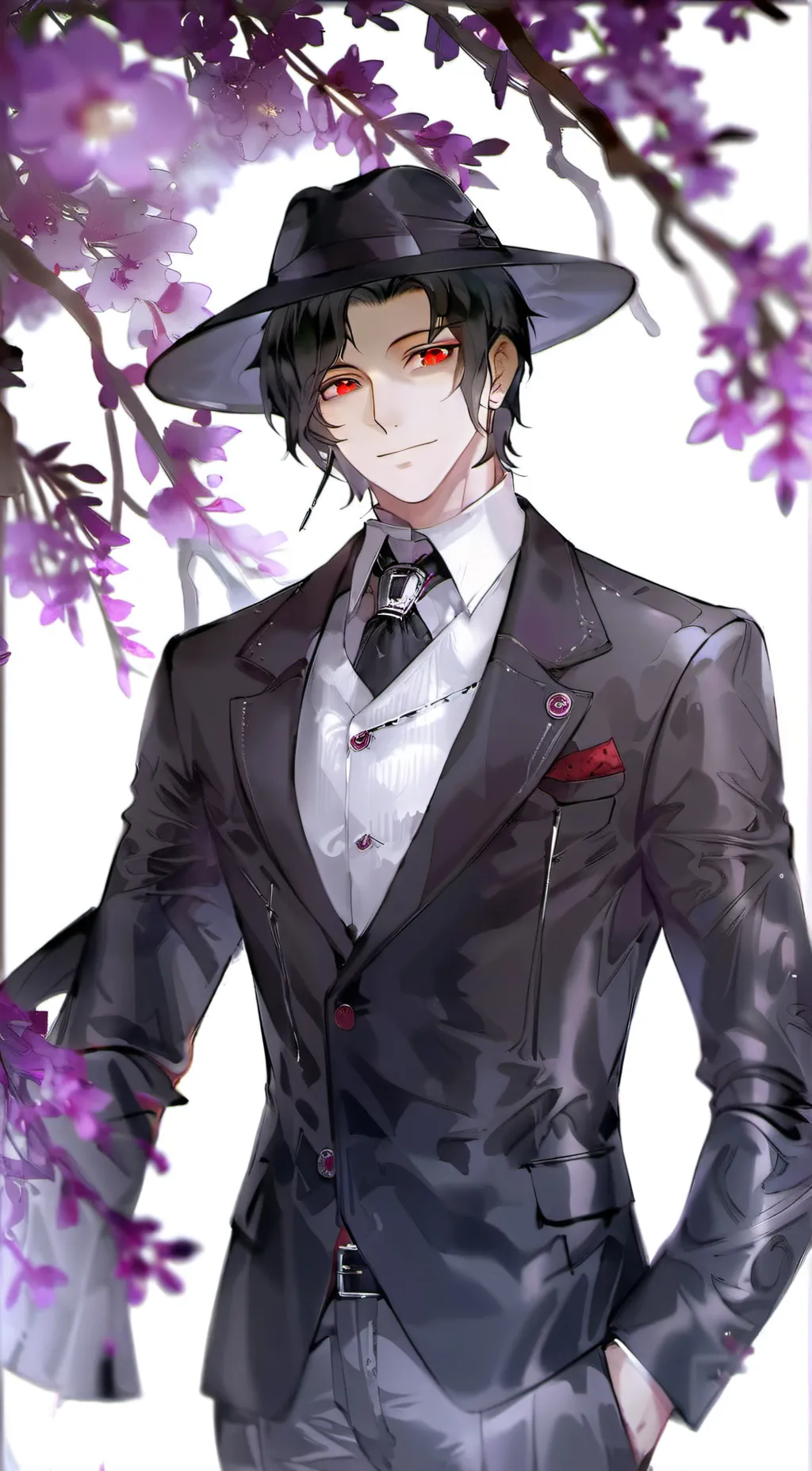 ai character: Muzan Kibutsuji background