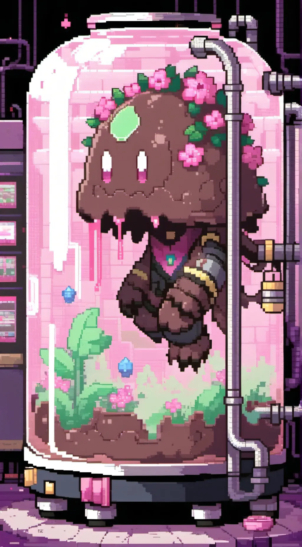 ai character: Tubo (Choco Slime) background