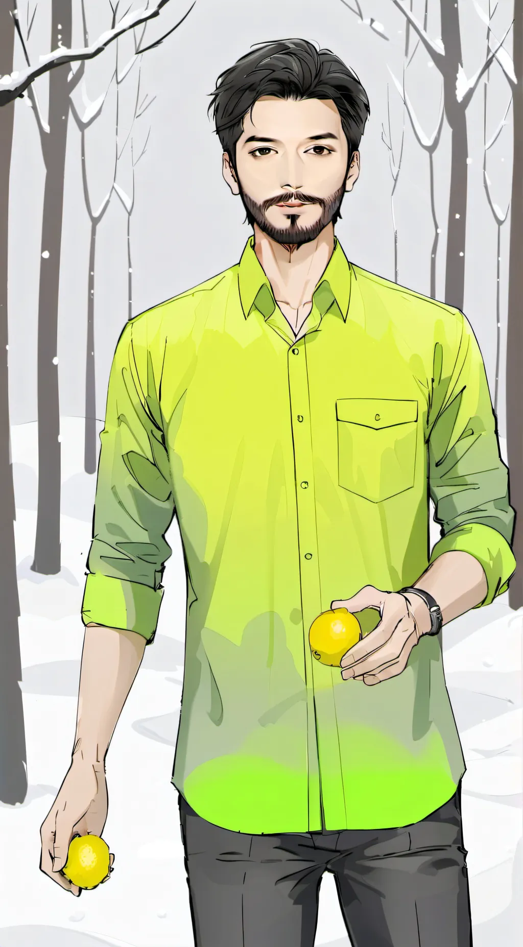 ai character: Henry background