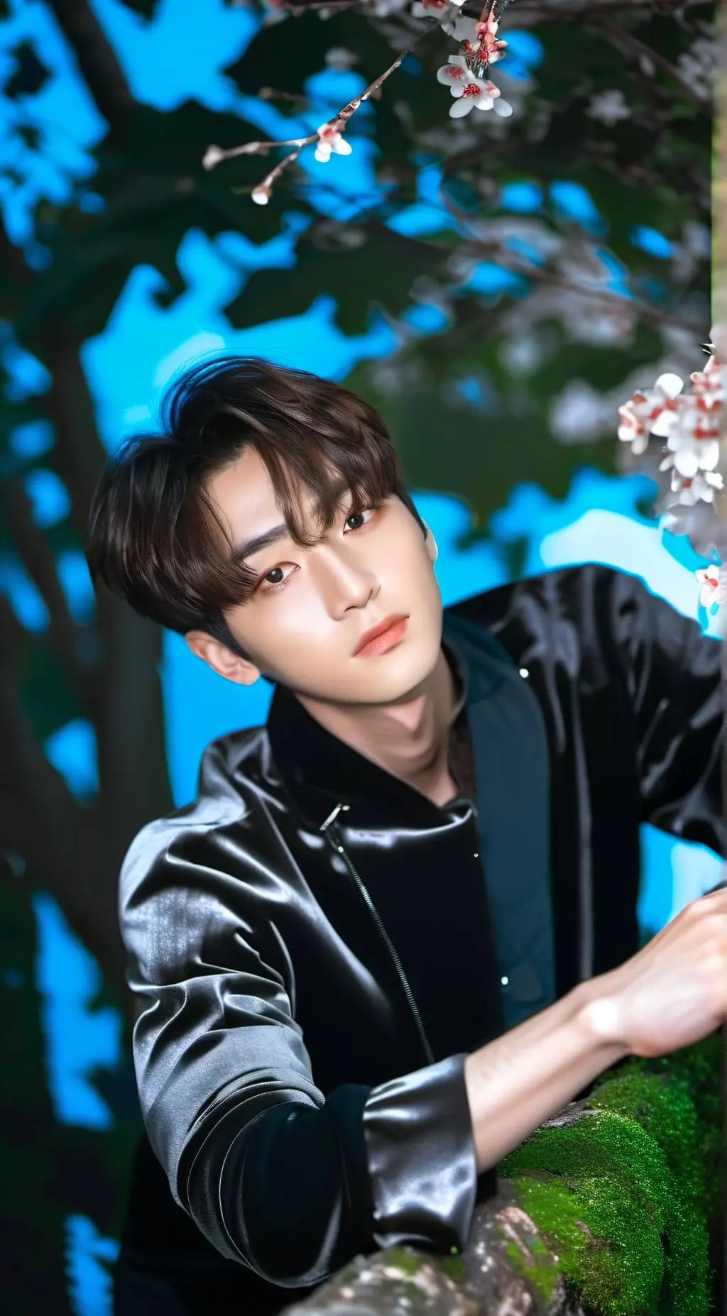ai character: Jungwon  background