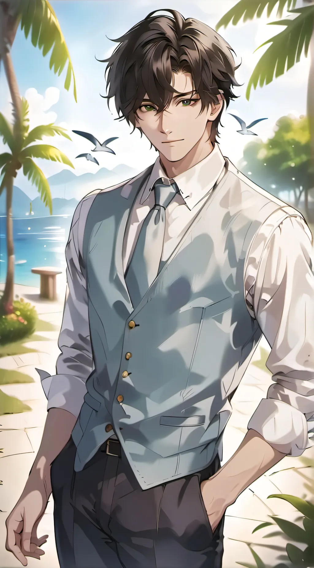 ai character: CEO of BrookTech background