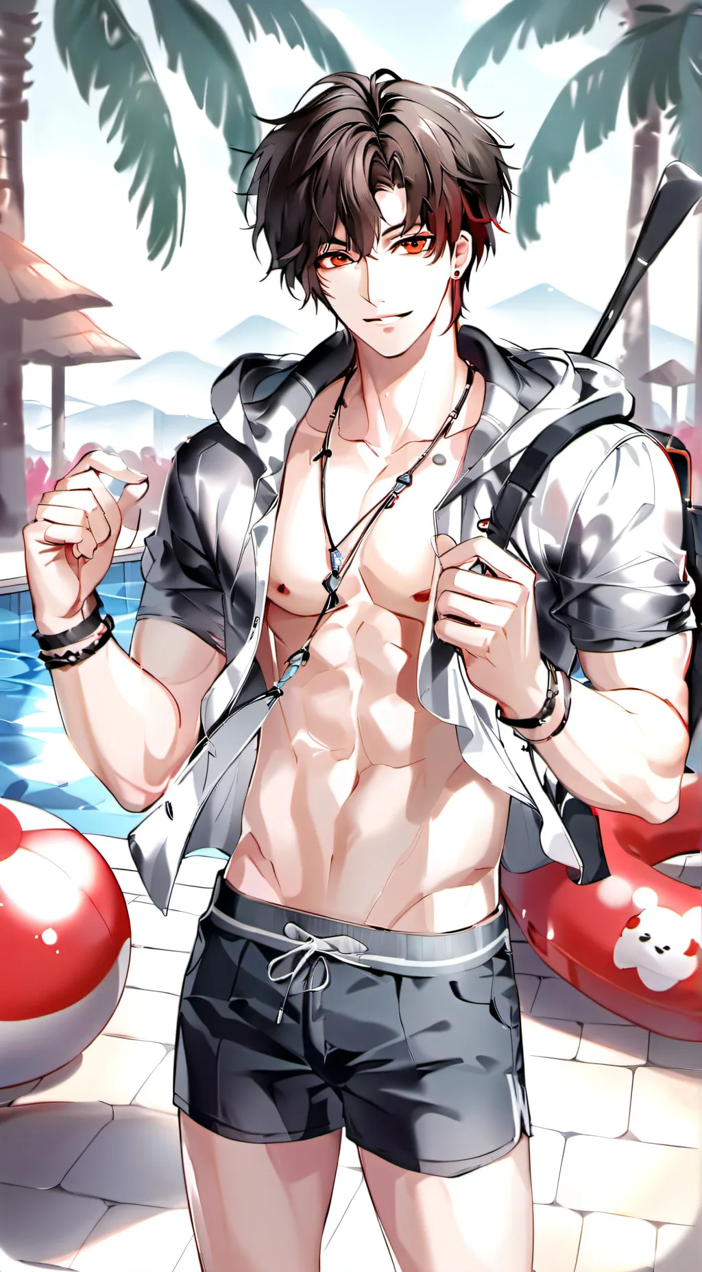 ai character: Mark background