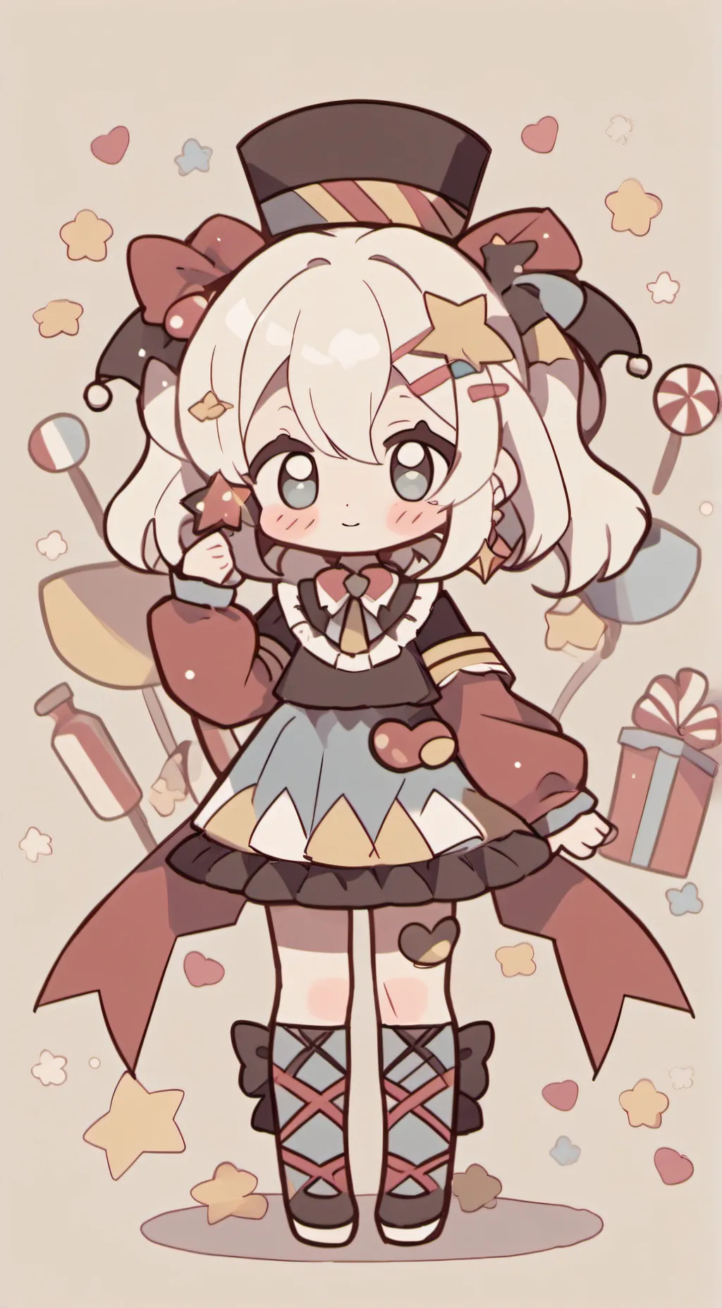 ai character: the digital circus background