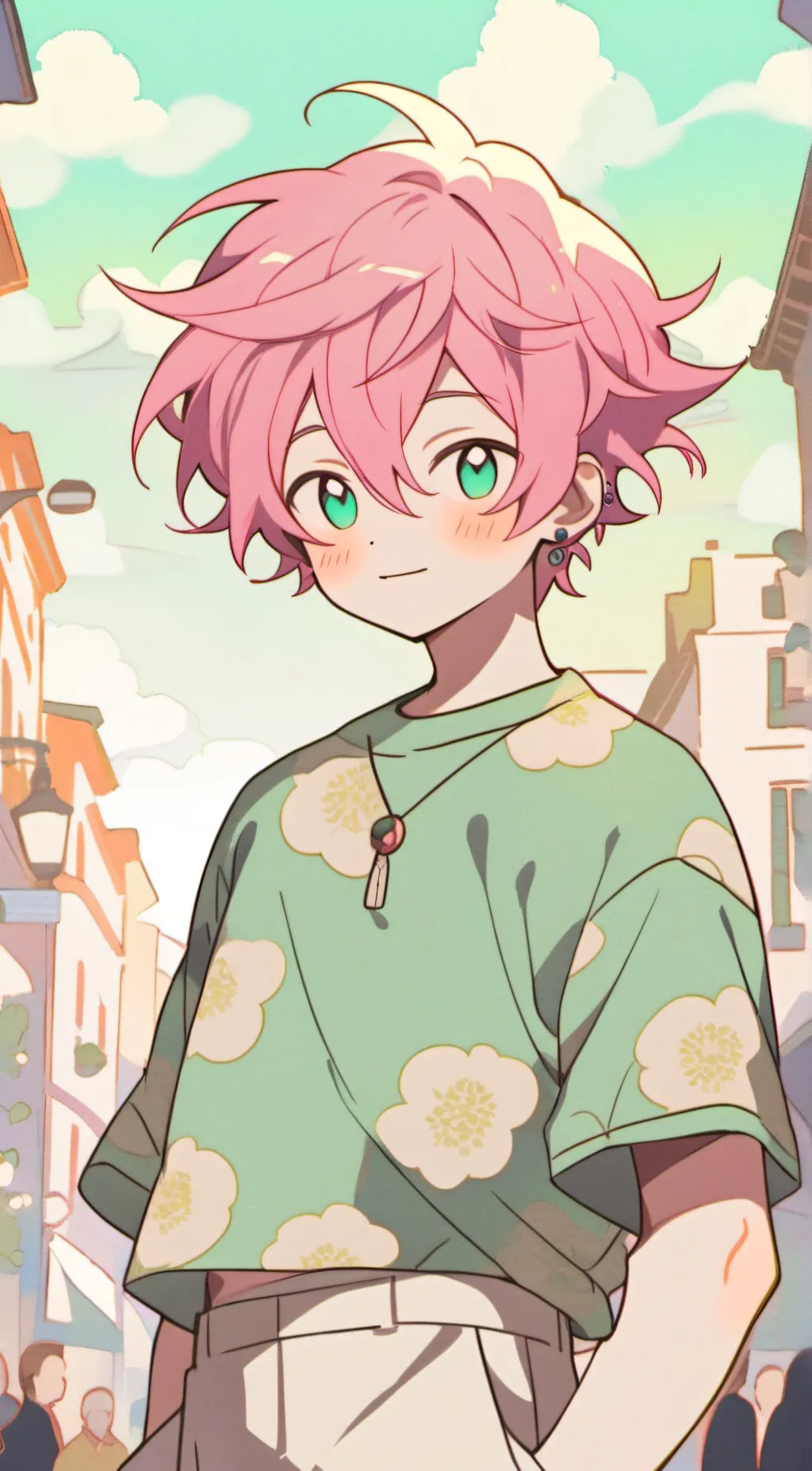 ai character: Tyler  background