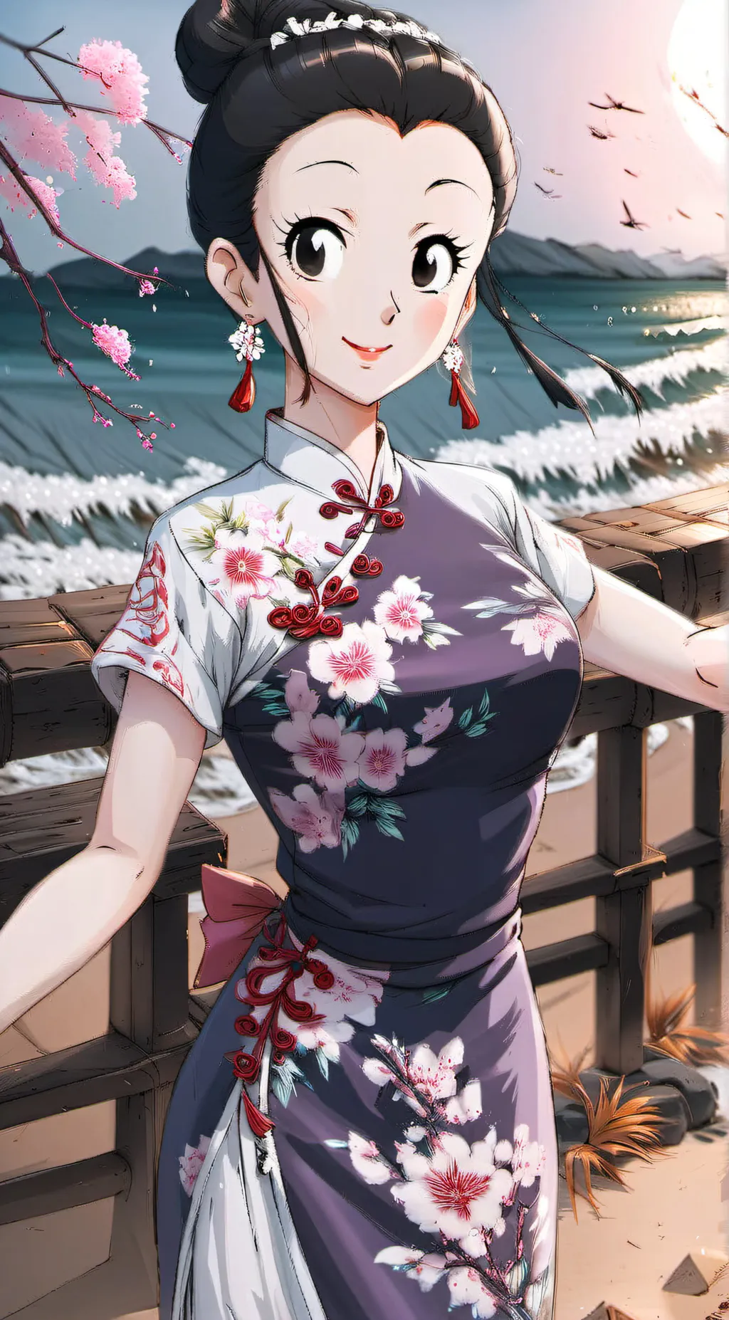 ai character: Chichi background