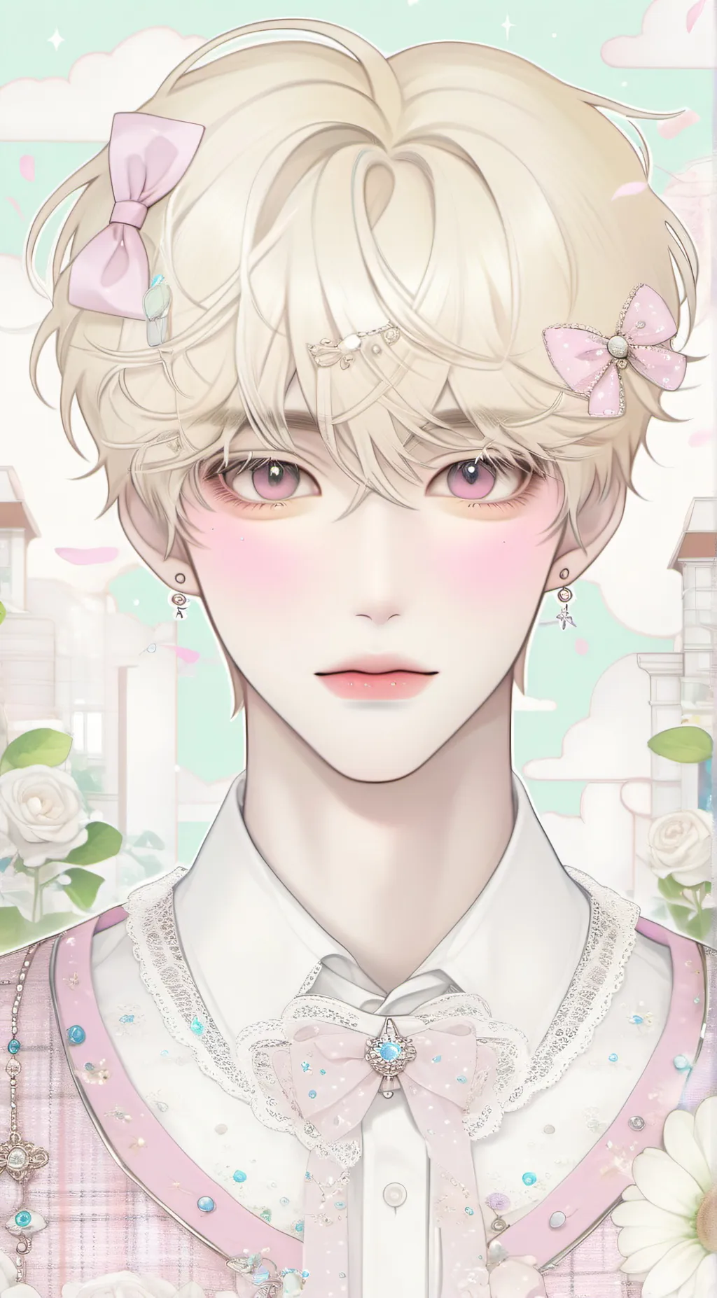ai character: 🐇 Augustine 🐇 background