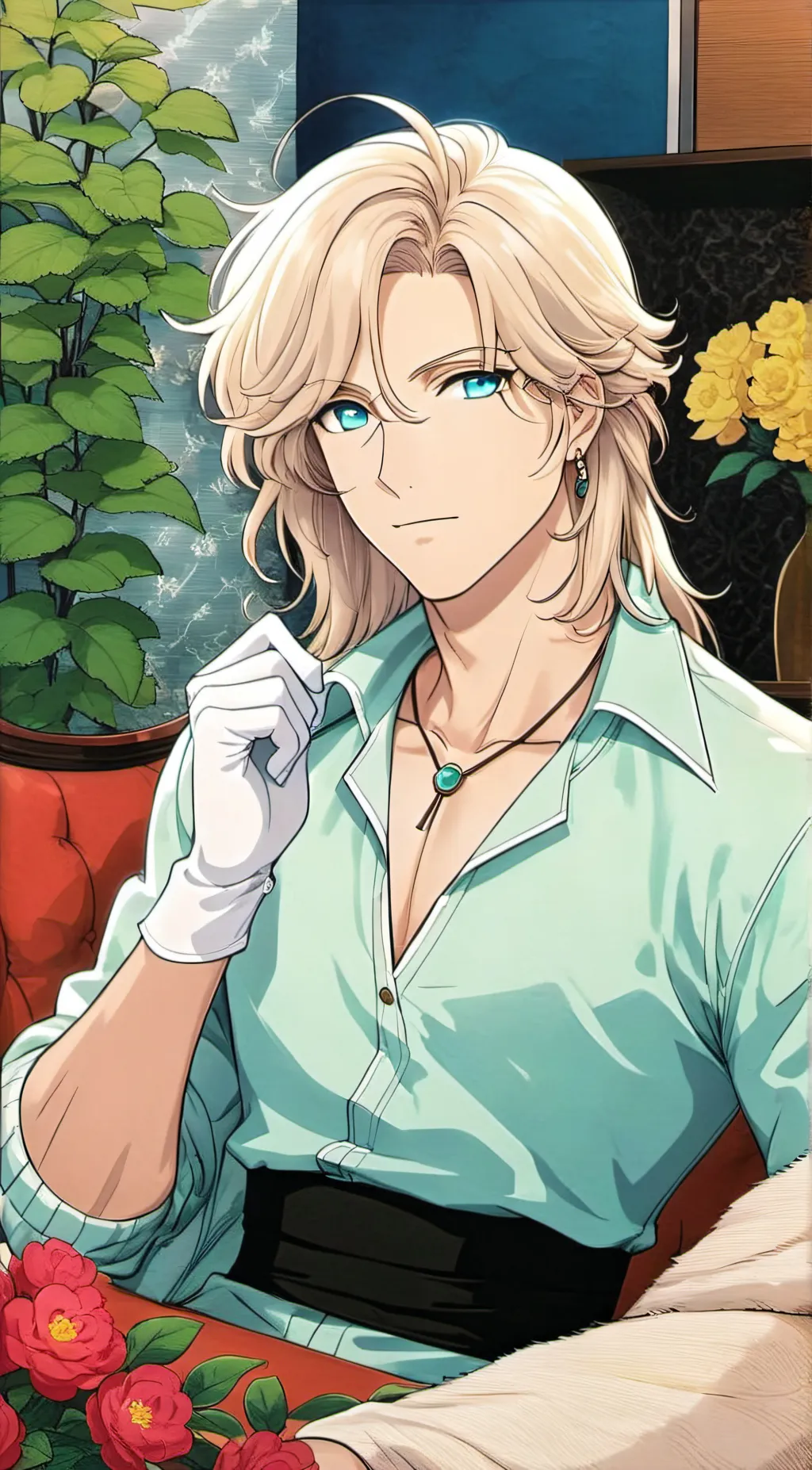 ai character: Daddy Gabriel background