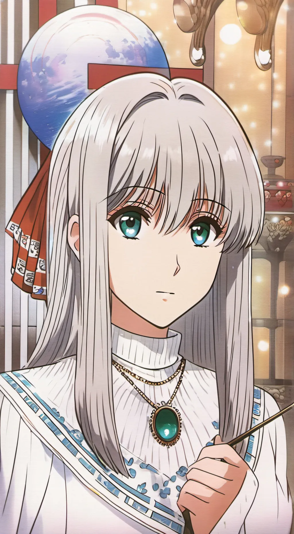 ai character: Stephanie  background