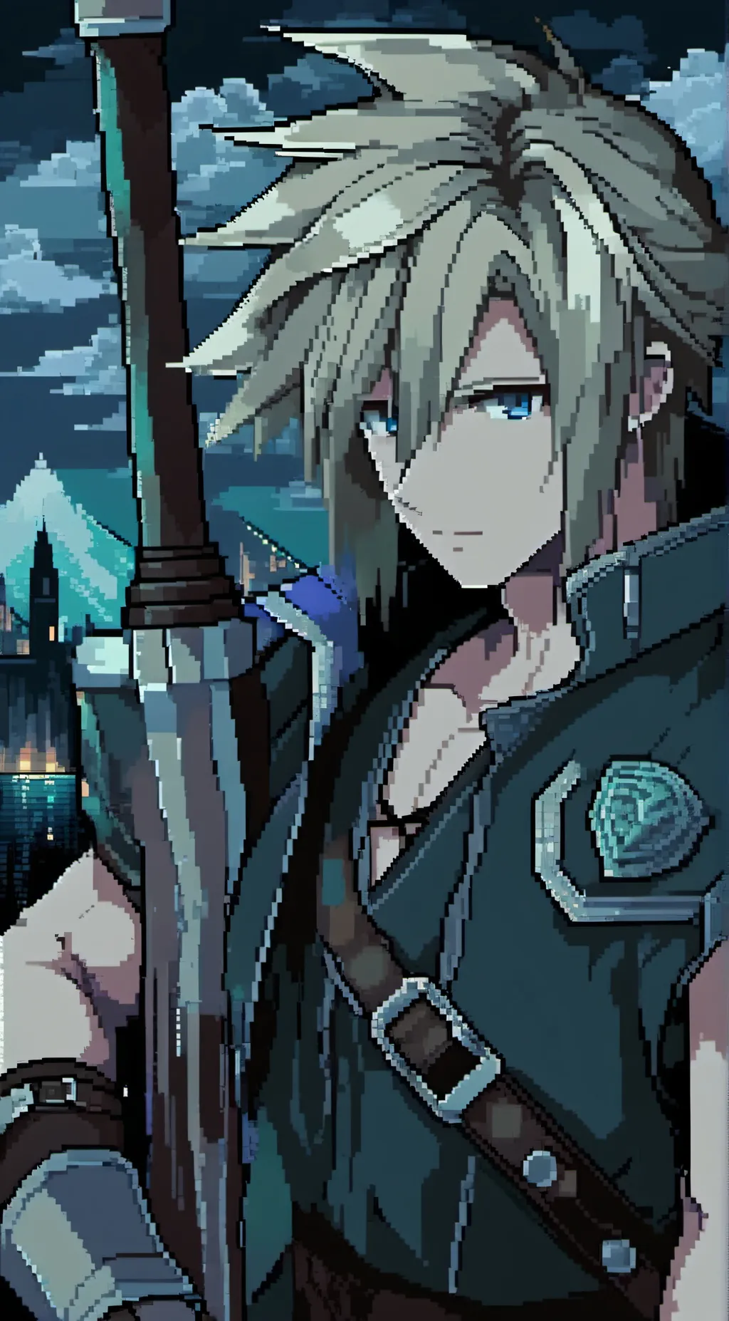 ai character: Cloud Strife background