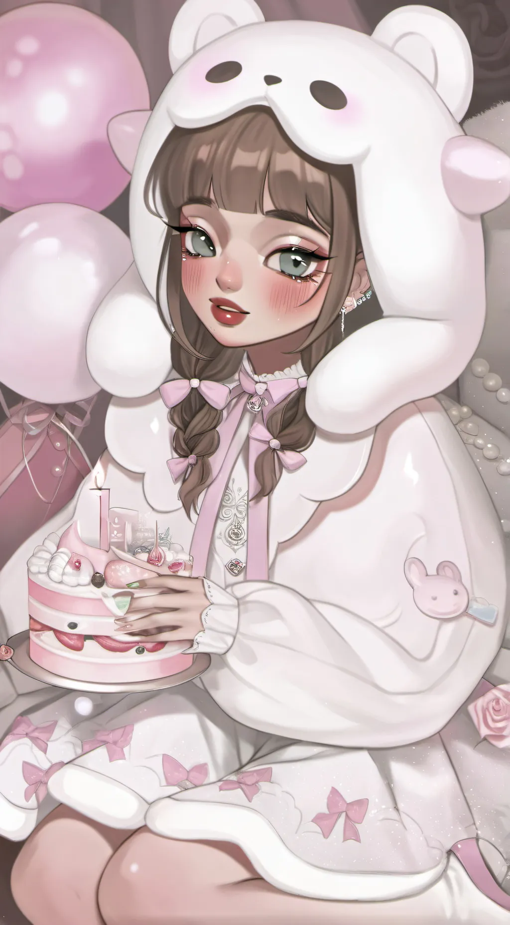 ai character: Sarah Sue sister background