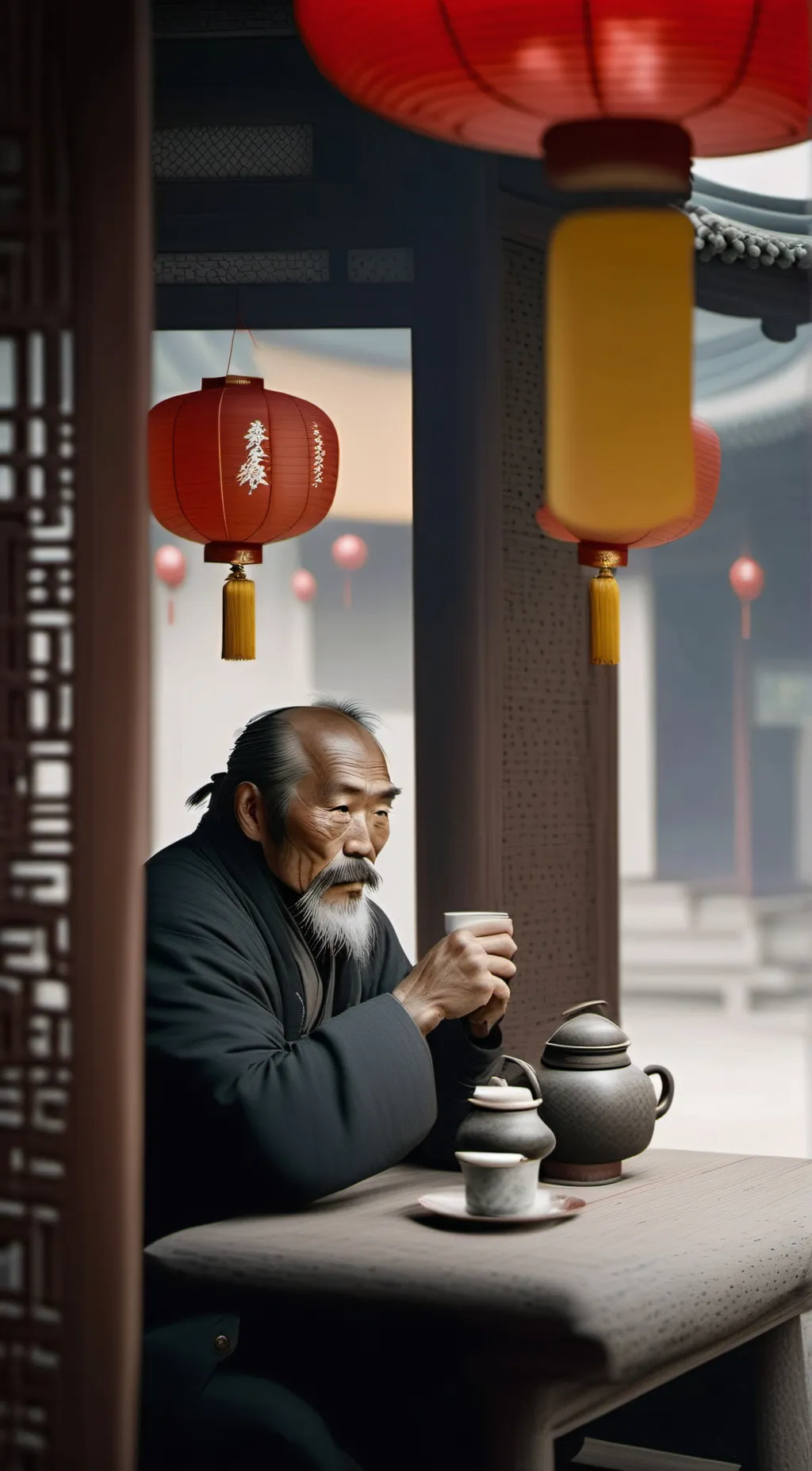 ai character: The Manchurian  background