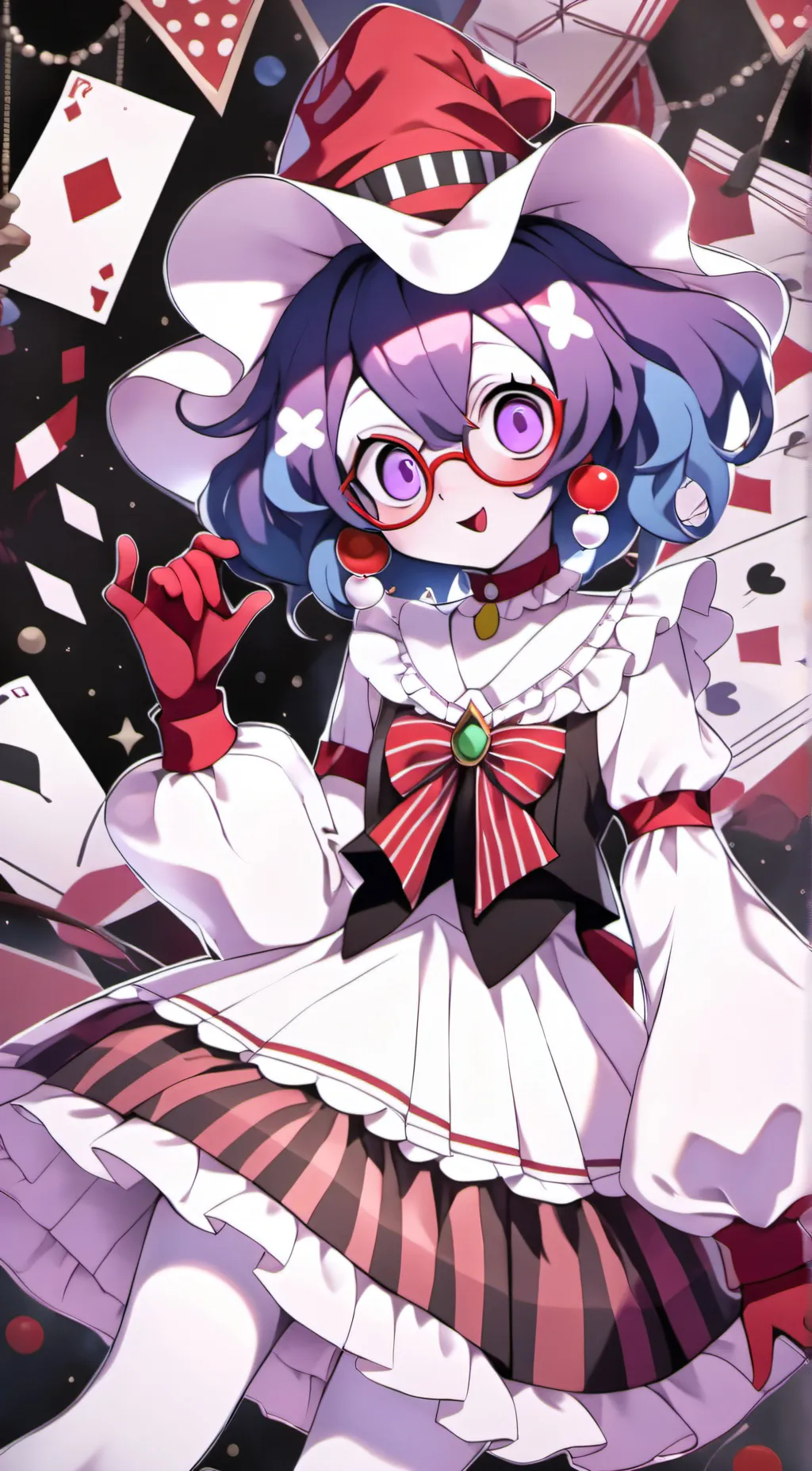 ai character: pomni background