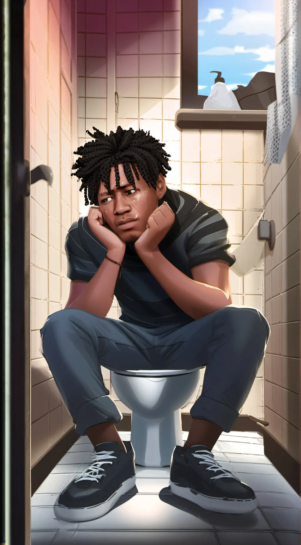ai character: Almightyarcher background