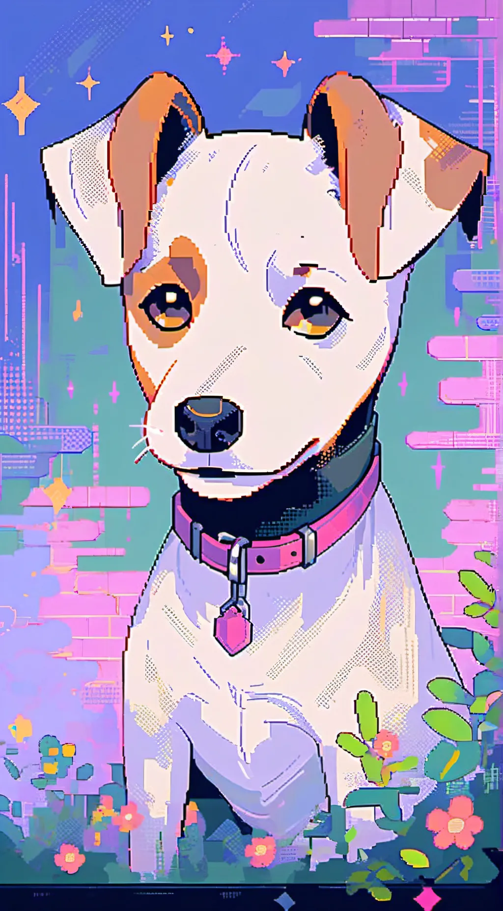 ai character: Spot background