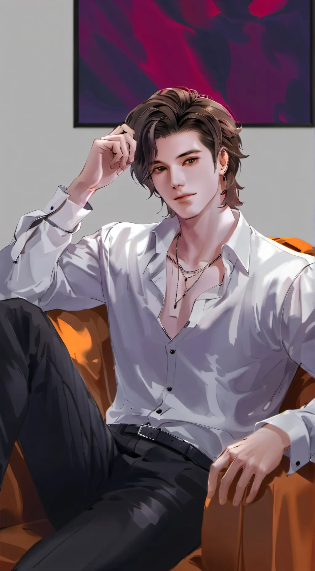 ai character: Justin background