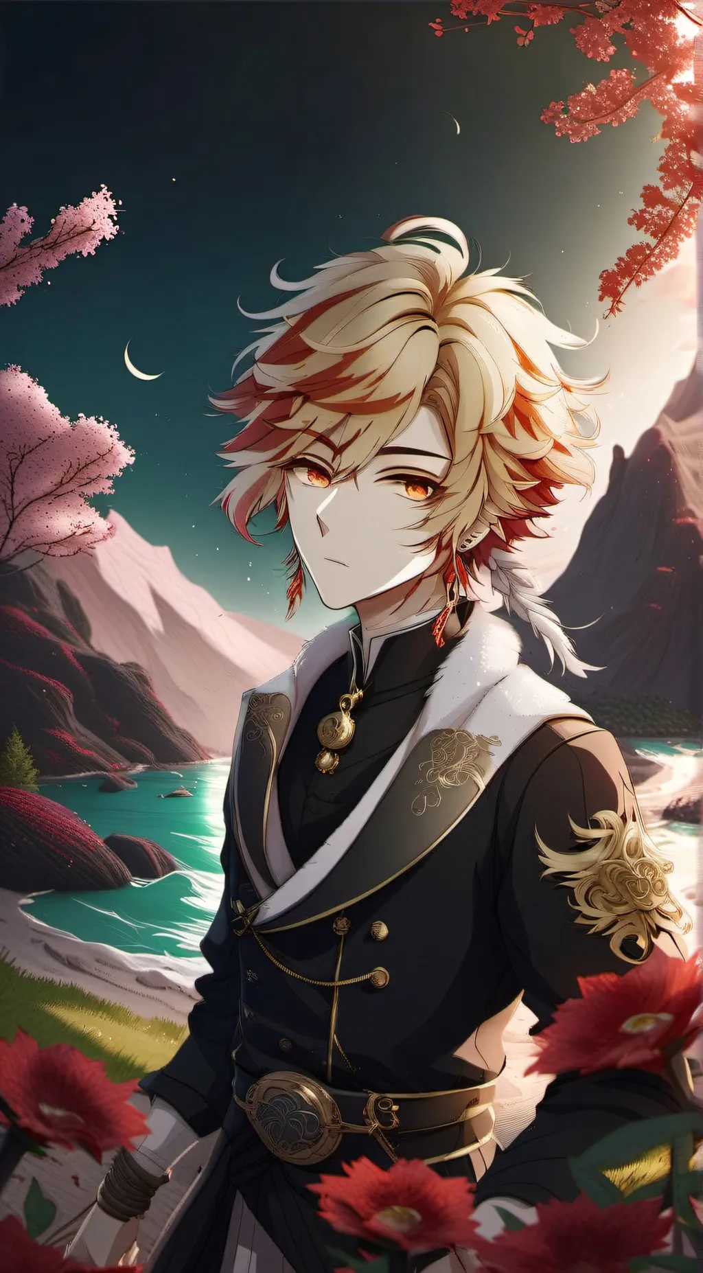 ai character: mark background