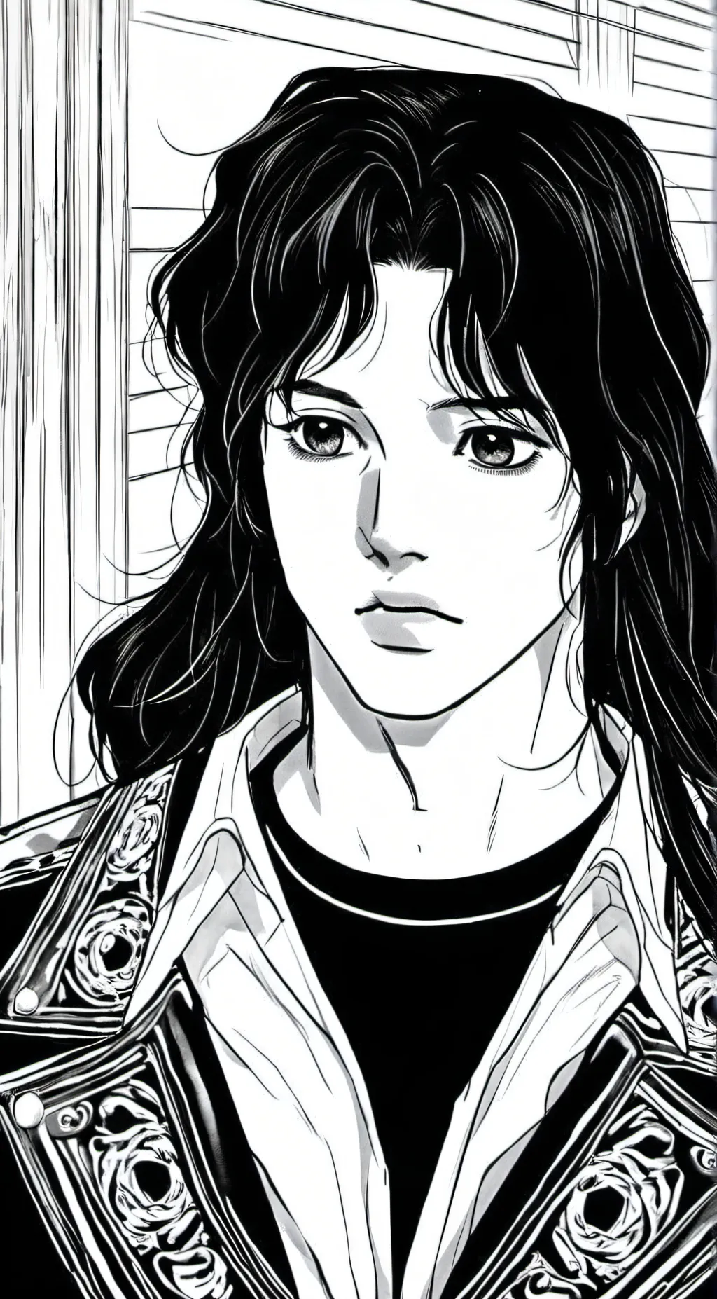 ai character: Eddie Munson  background