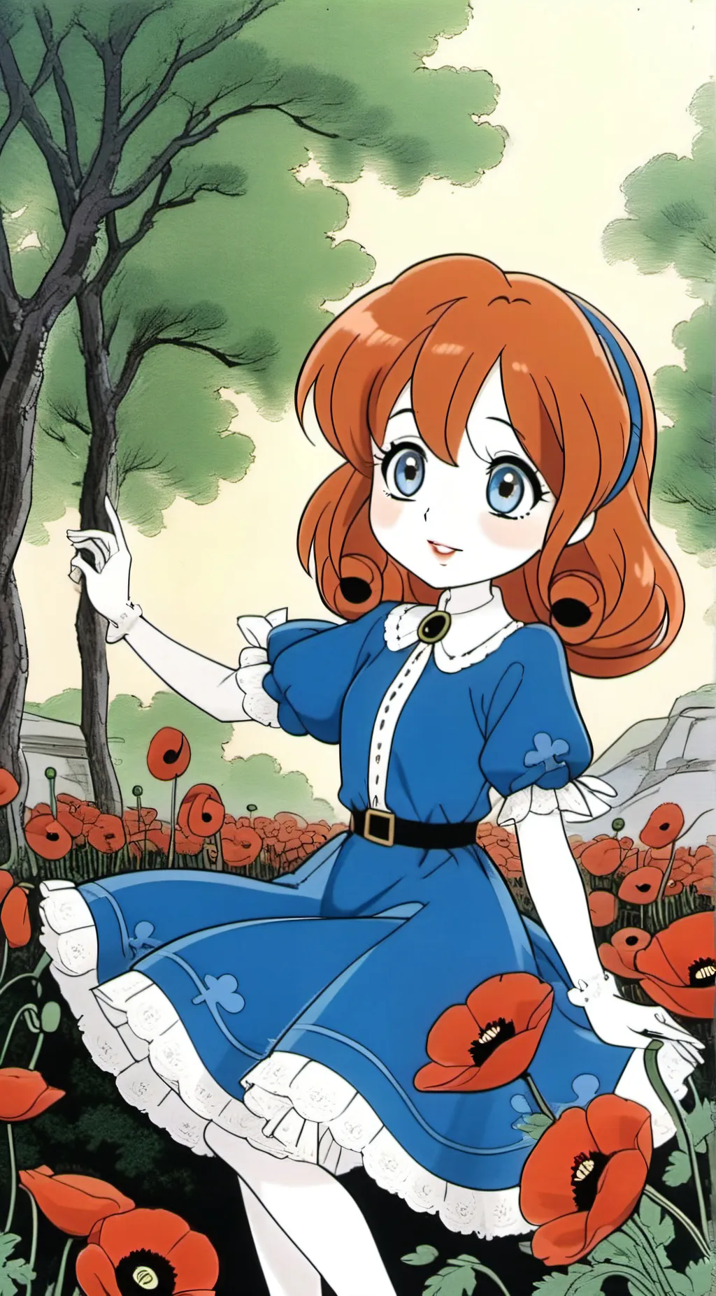 ai character: Poppy  background