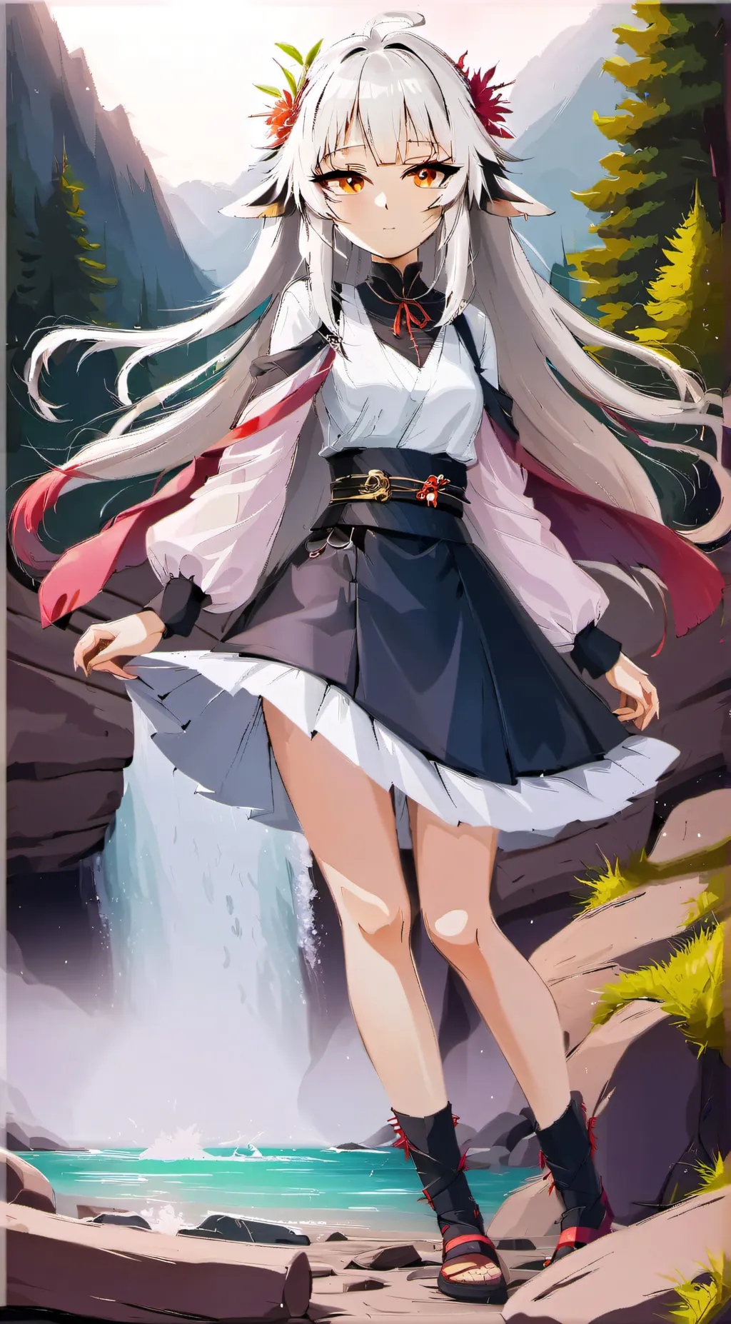 ai character: Ashly background