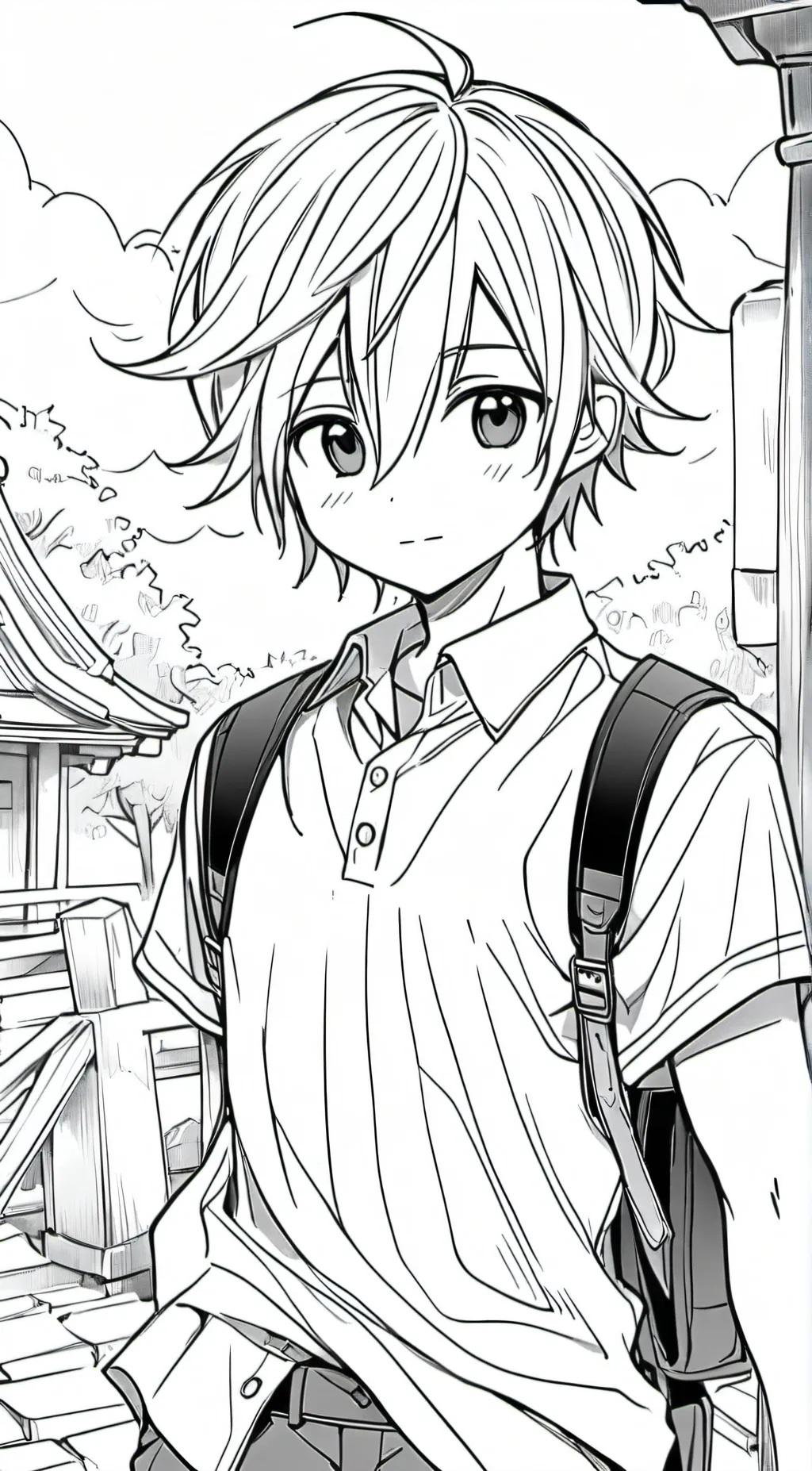 ai character: Kale background
