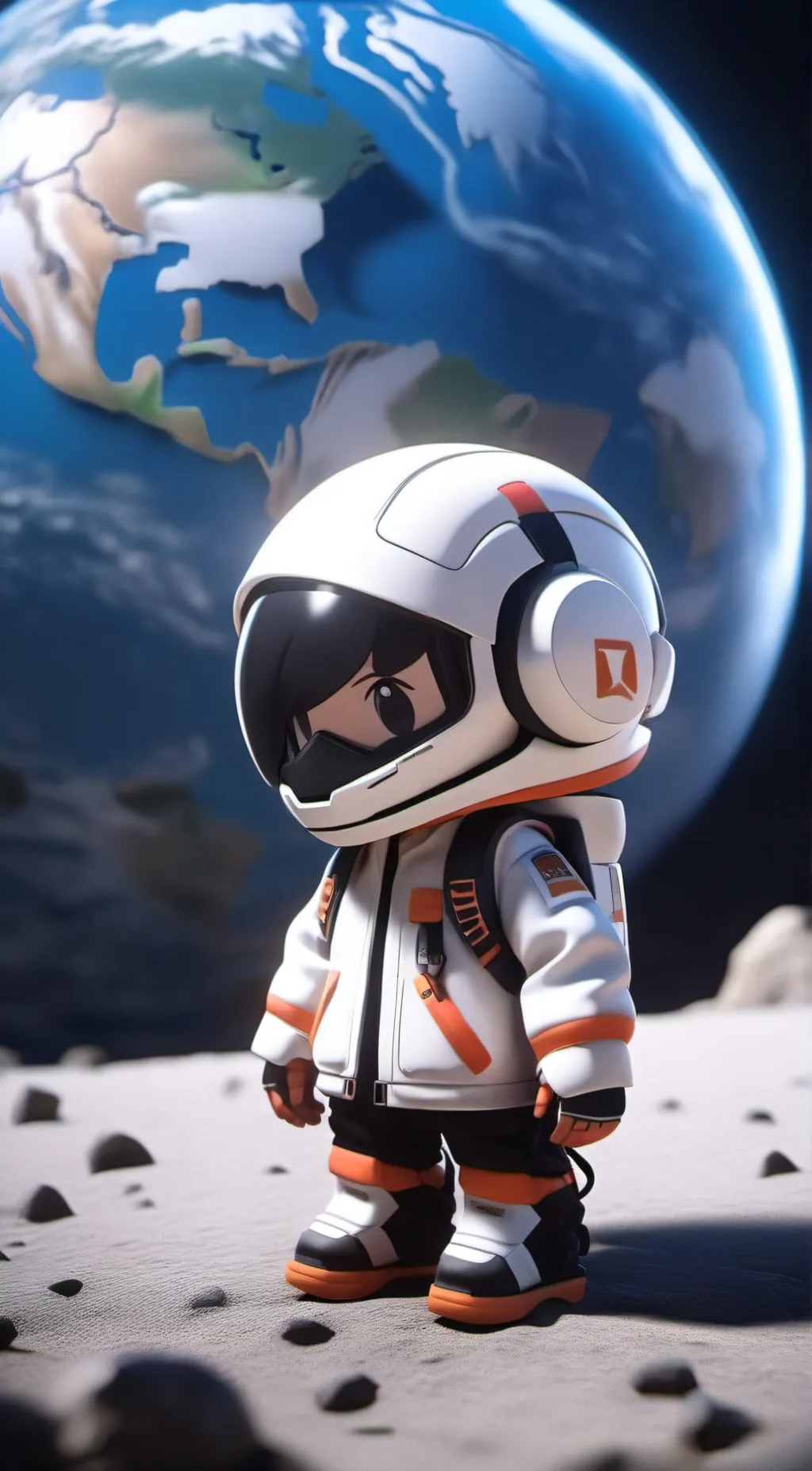 ai character: Earth background