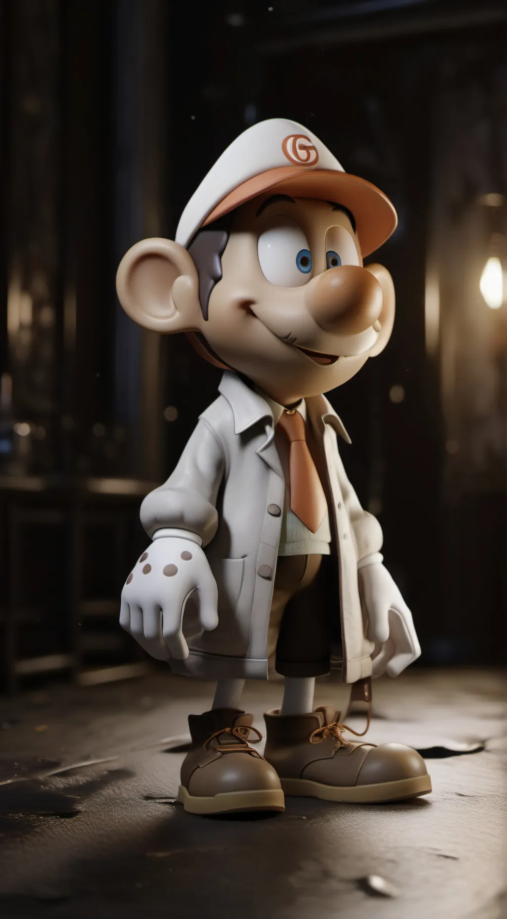 ai character: Smurf Man background