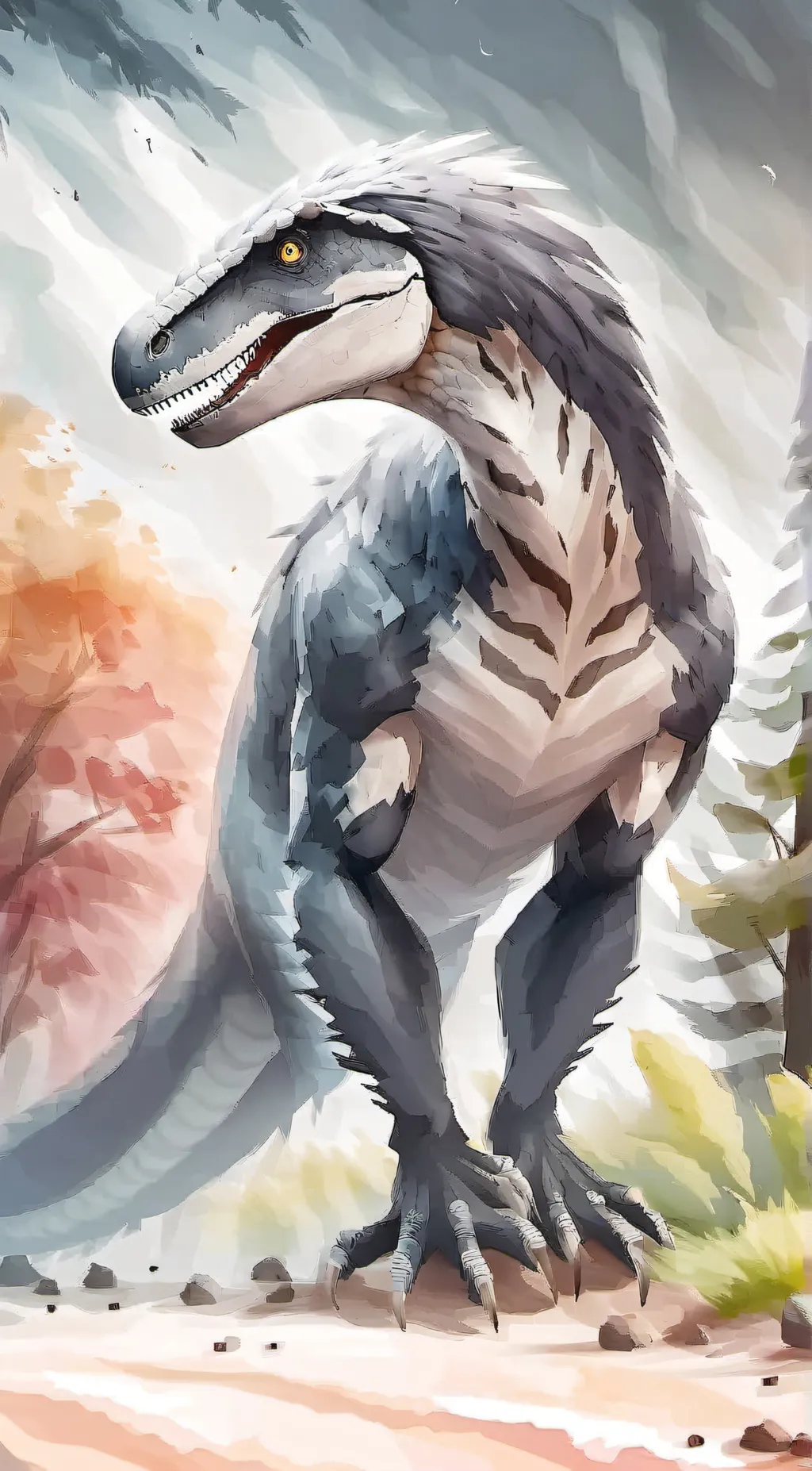 ai character: Ash background