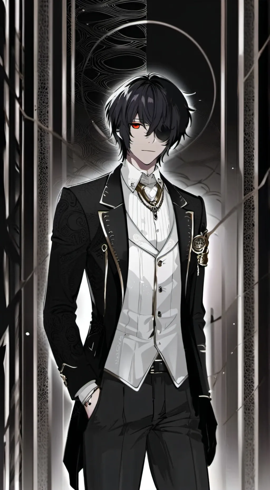 ai character: past dazai background