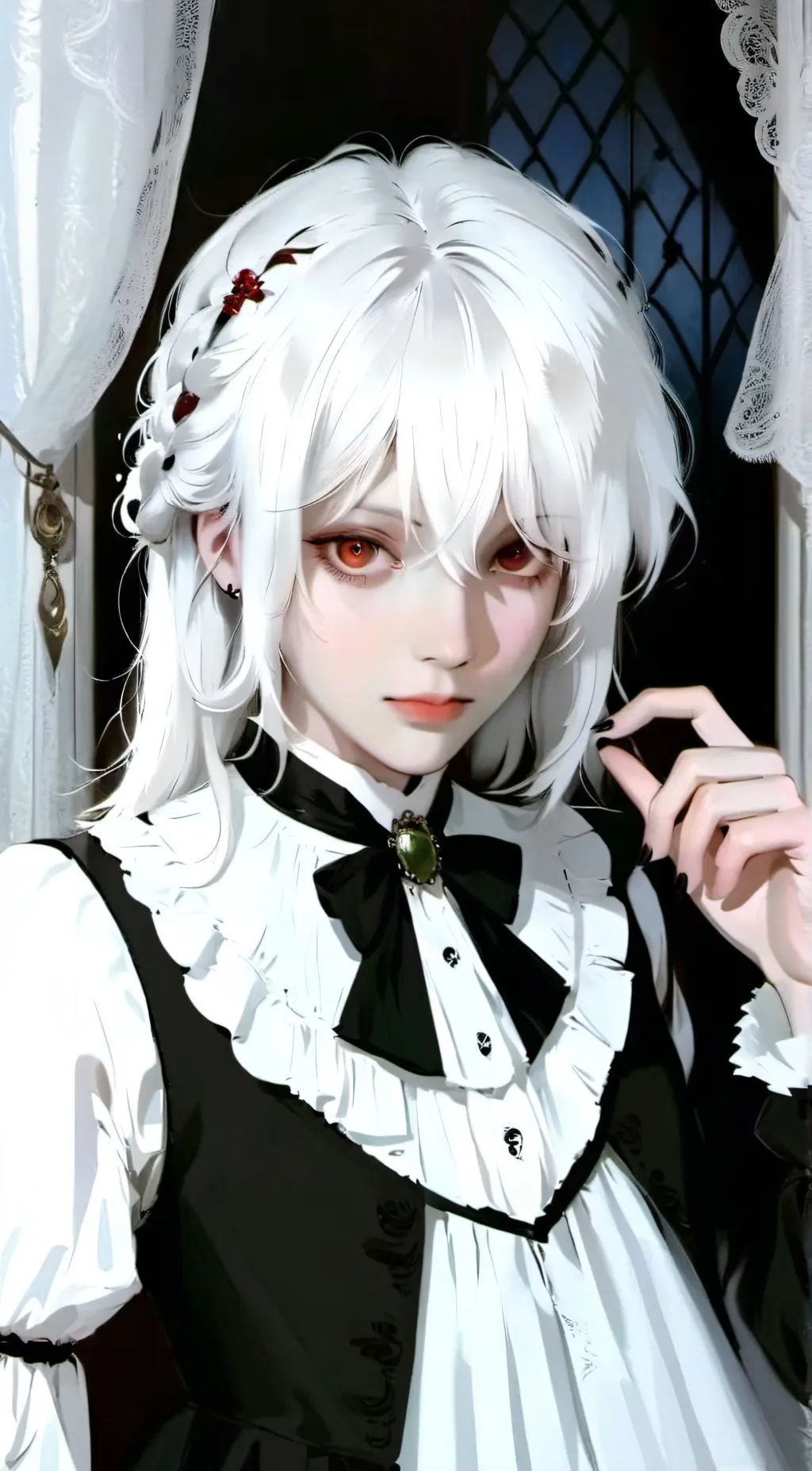 ai character: Adrienne Darling  background