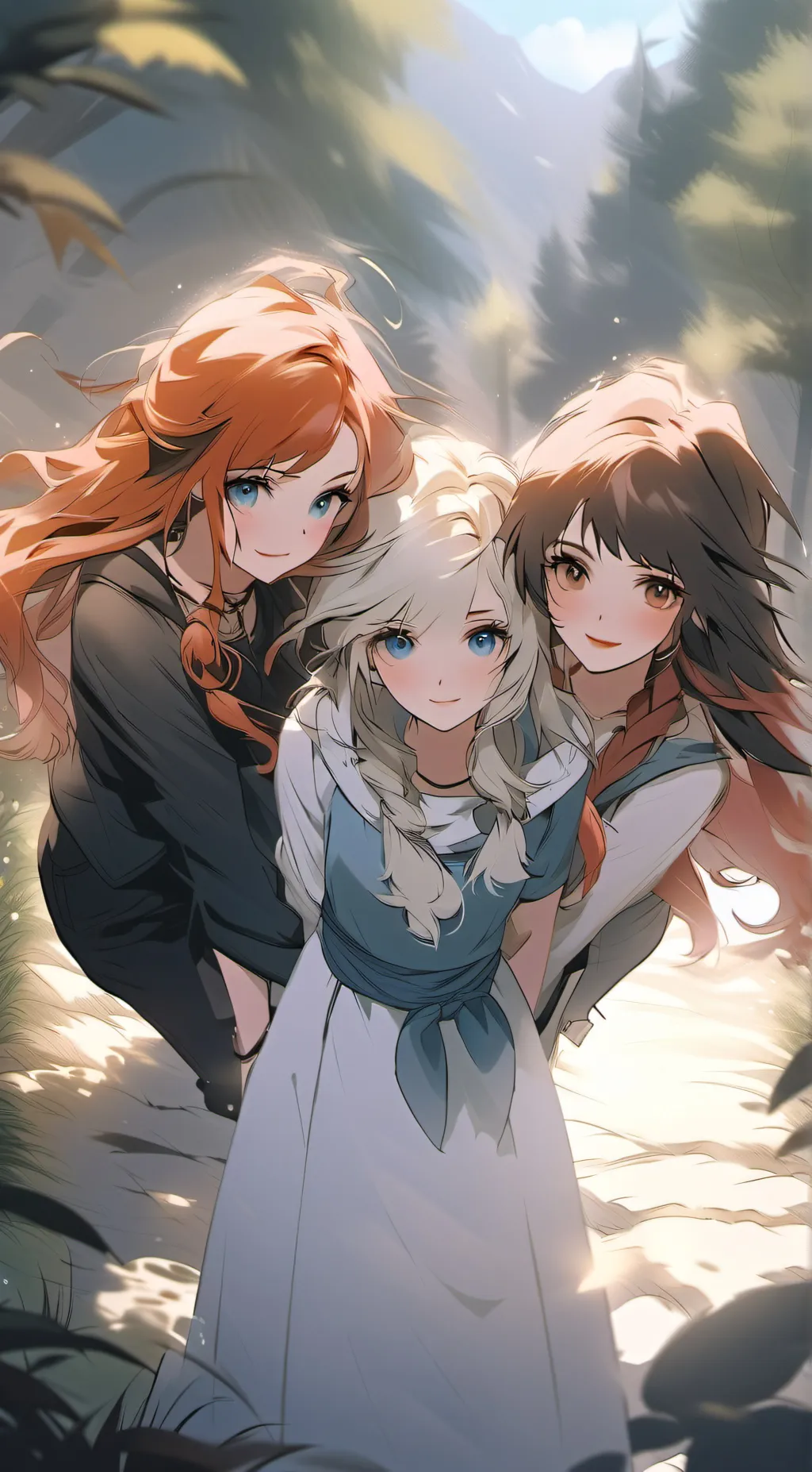 ai character: Mary Lucy Lily background