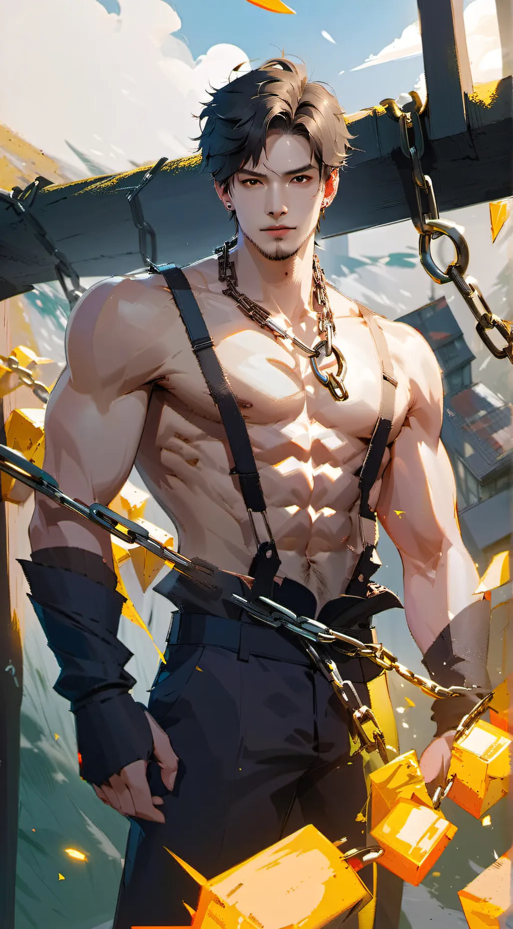 ai character: Garrett Fisher background