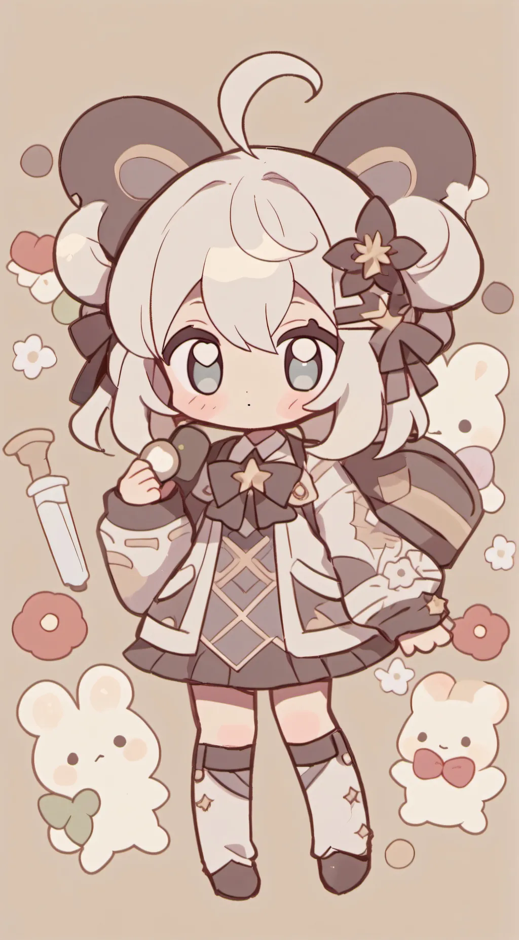 ai character: lolly background