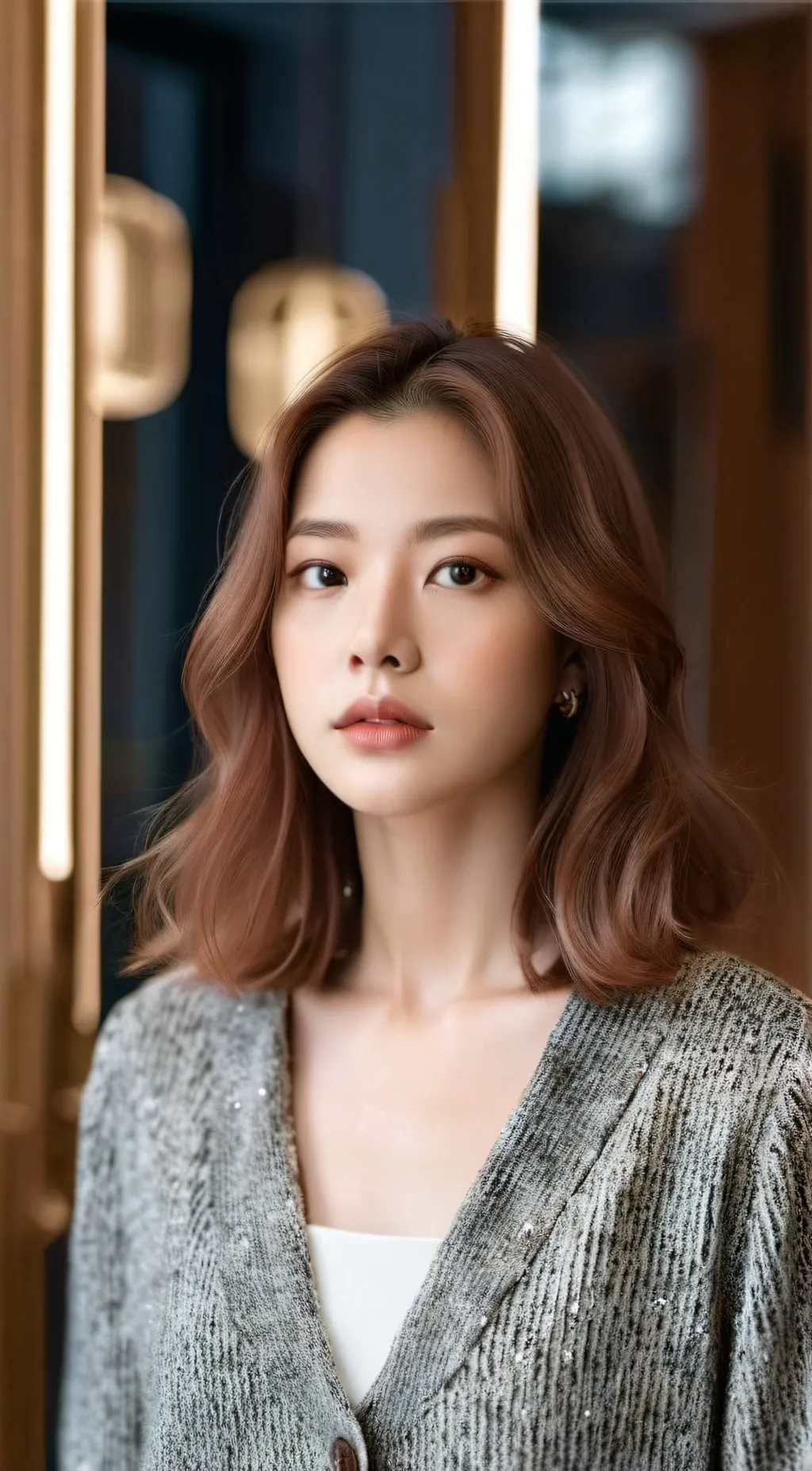 ai character: Yoo-ra  background